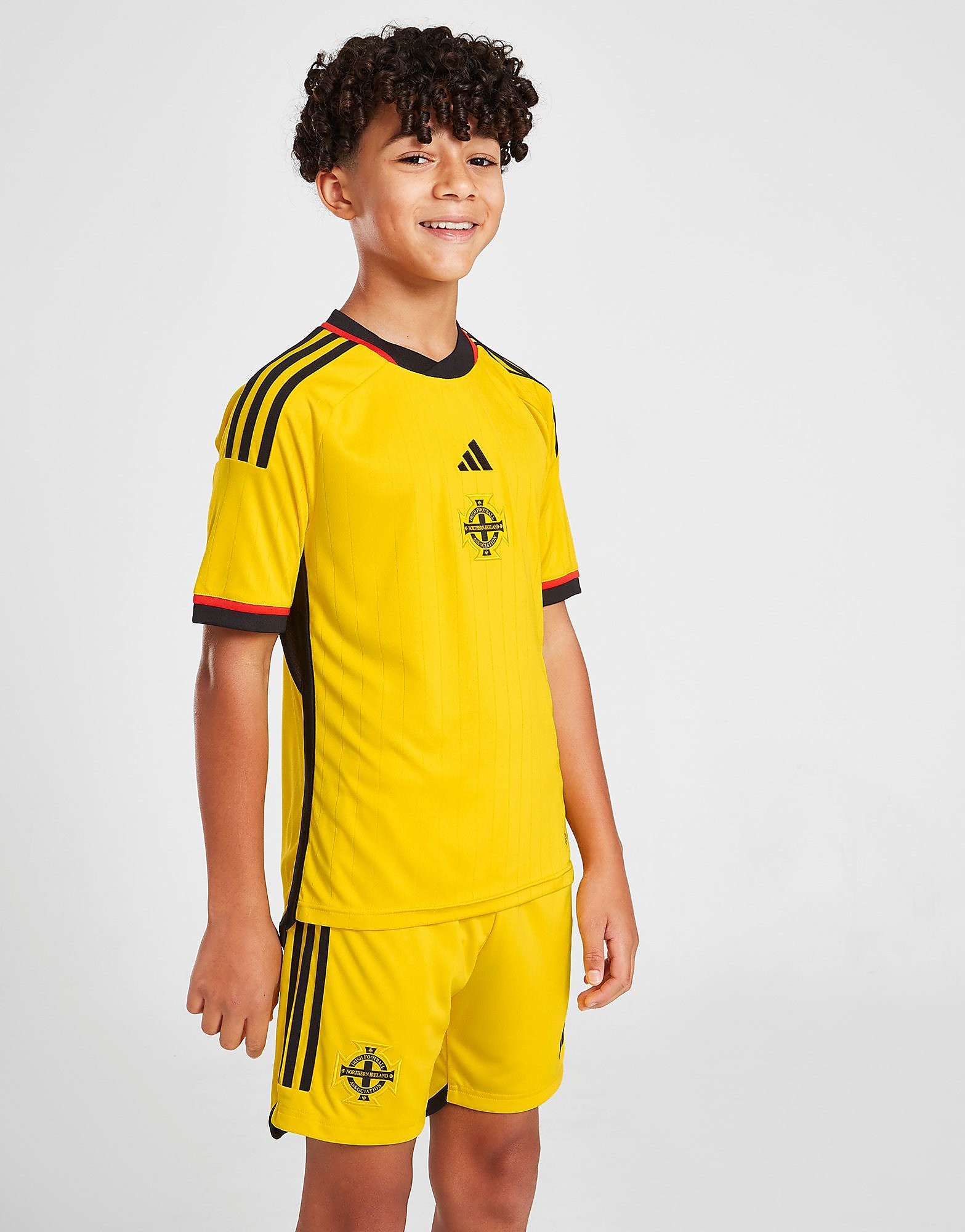 

adidas Northern Ireland 2022 Away Shorts Junior - Yellow - Kids, Yellow