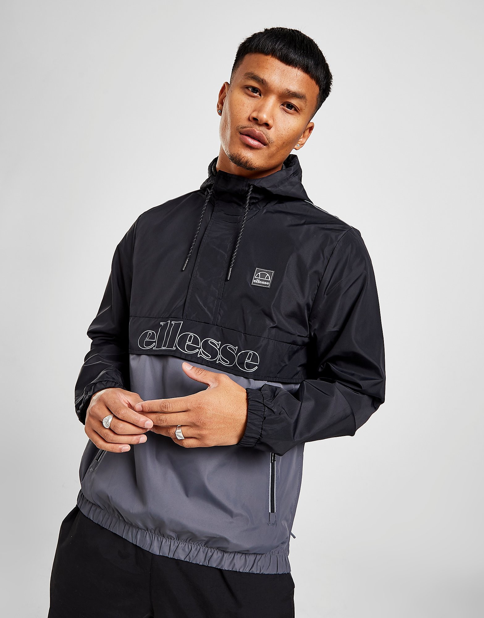 Ellesse Evorios Lightweight Jacket - Only at JD - Black - Womens, Black