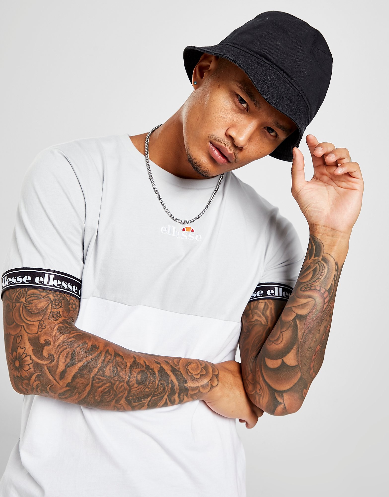 

Ellesse Corinto T-Shirt - Only at JD - Grey - Mens, Grey