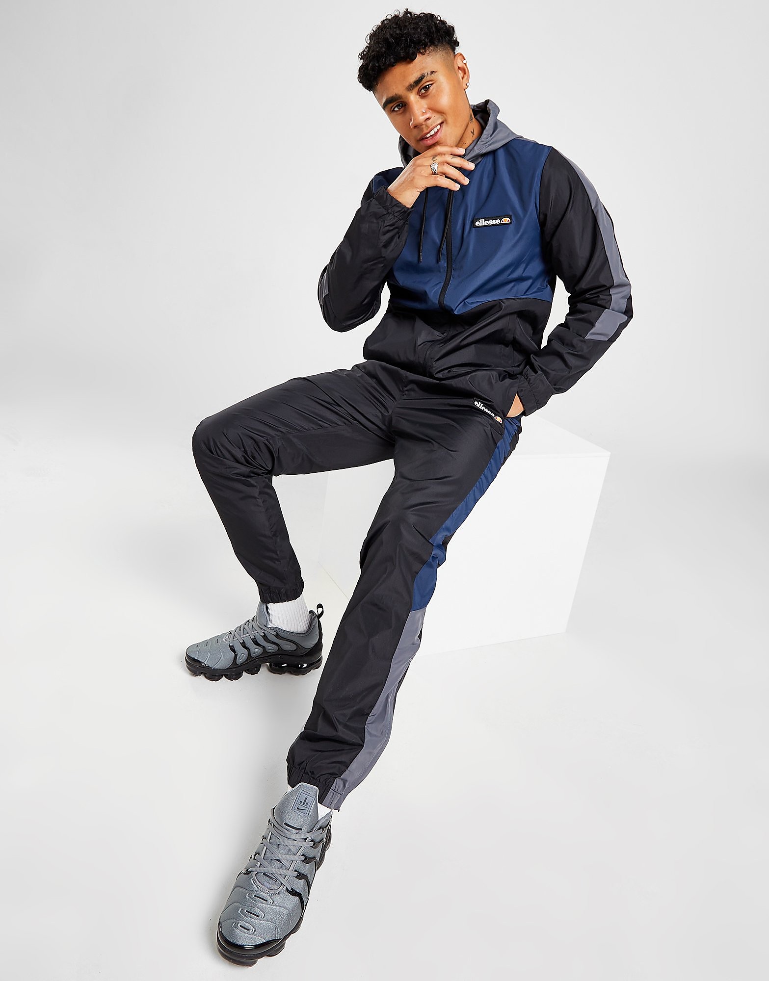 Ellesse Yatoba Tracksuit - Only at JD - Black - Mens, Black