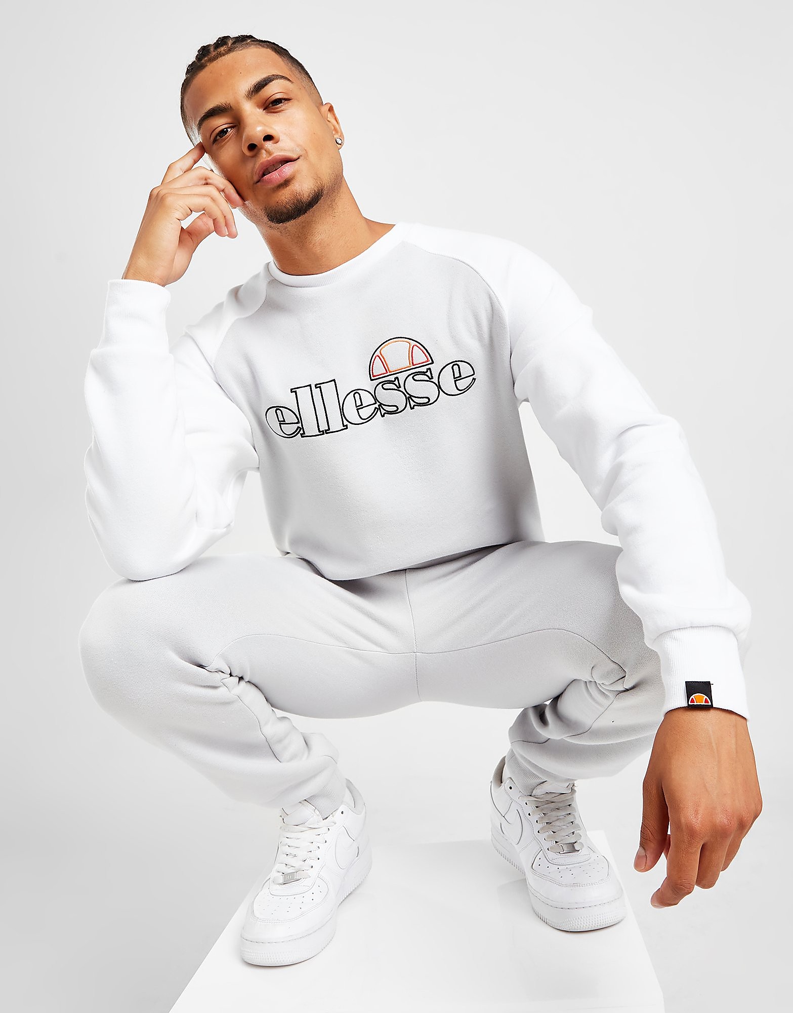 

Ellesse Zappy Crew Tracksuit - Only at JD - Grey - Mens, Grey