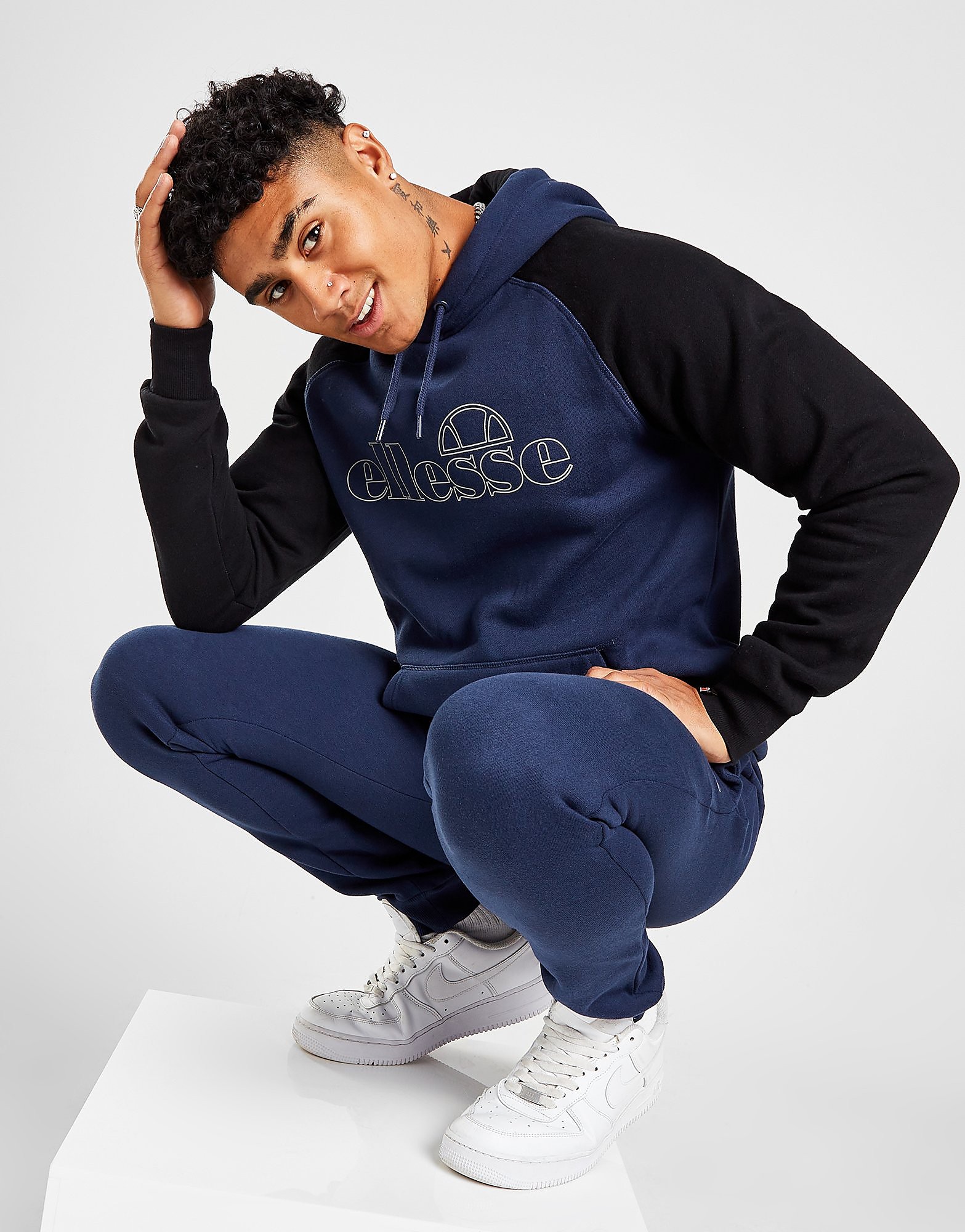 

Ellesse Tomisa Overhead Tracksuit - Only at JD - Blue - Mens, Blue