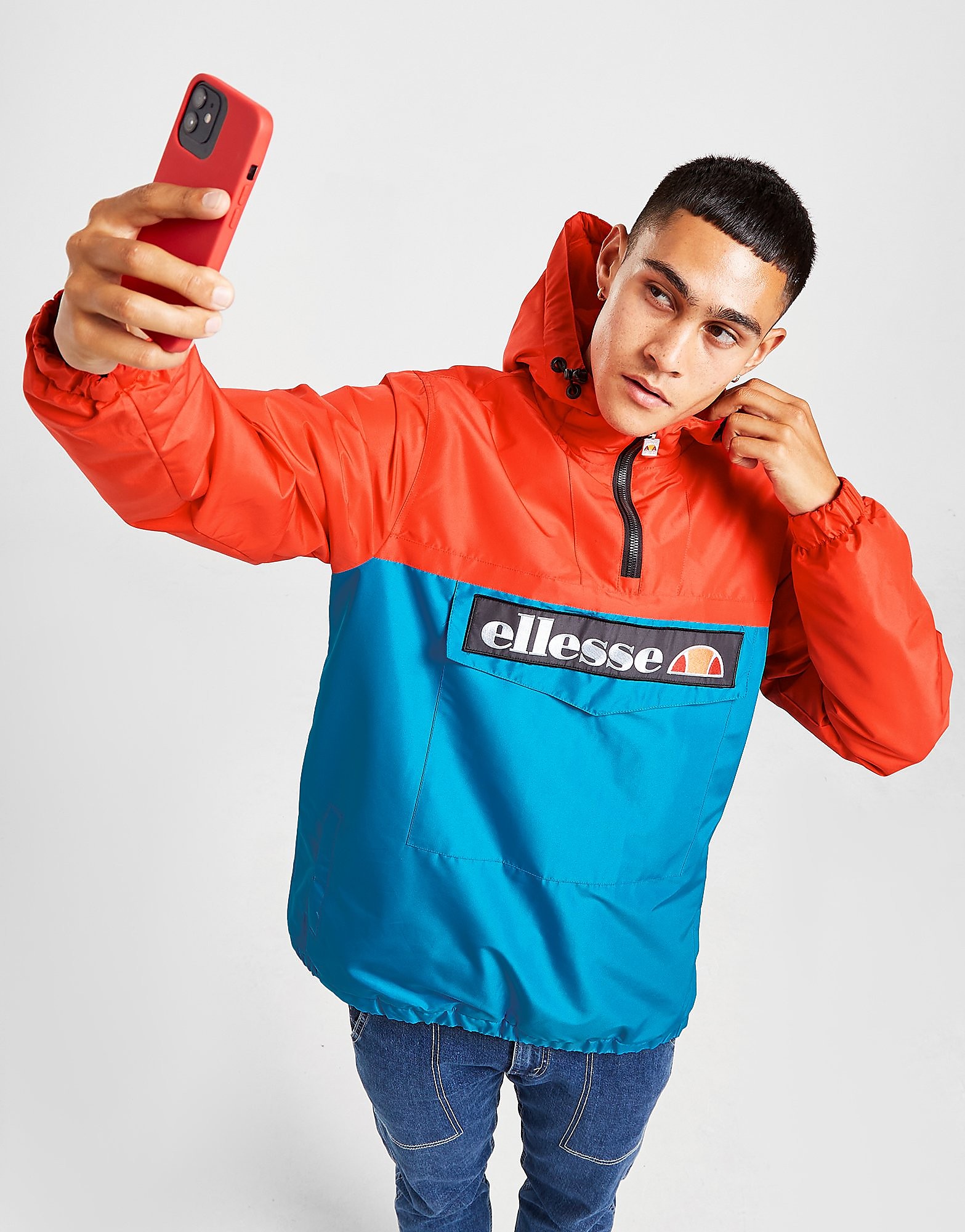 

Ellesse Mont Jacket - Red - Mens, Red