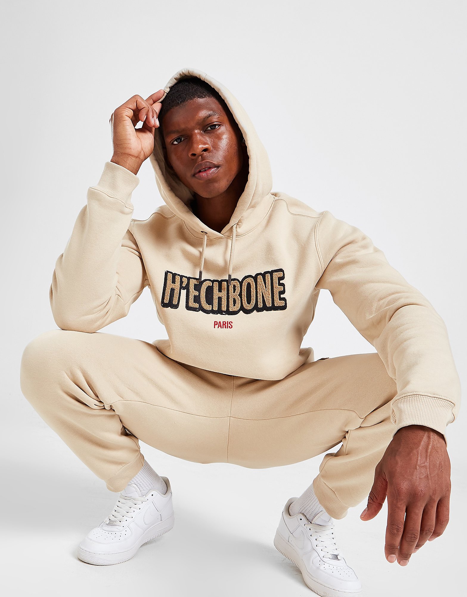 

HECHBONE Boucle Logo Hoodie - Only at JD - Brown - Mens, Brown