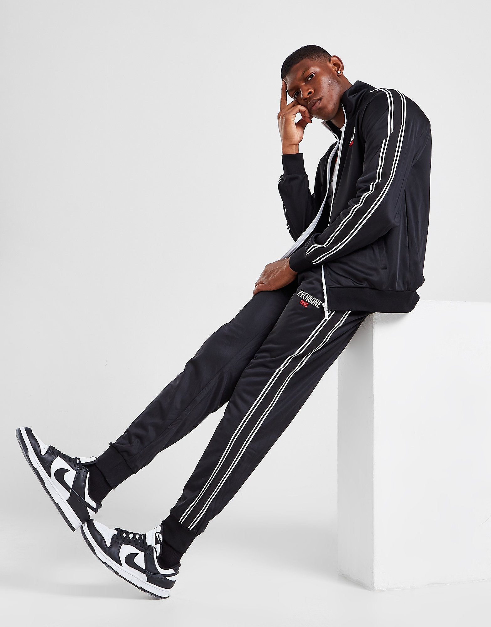 

HECHBONE Poly Track Pants - Only at JD - Black - Mens, Black