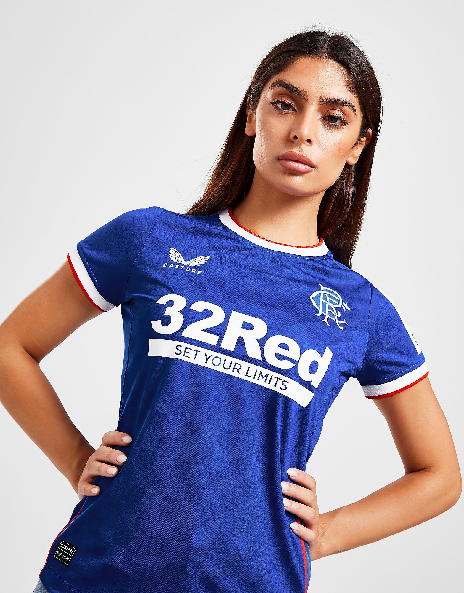 Castore Camisola Equipamento Principal Rangers FC 2022/23  para Mulher - Azul - Womens, Azul