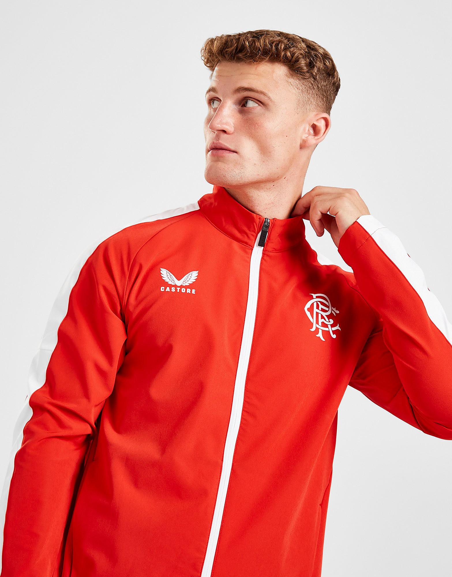 

Castore Rangers FC 2022/23 Anthem Jacket - Red - Mens, Red