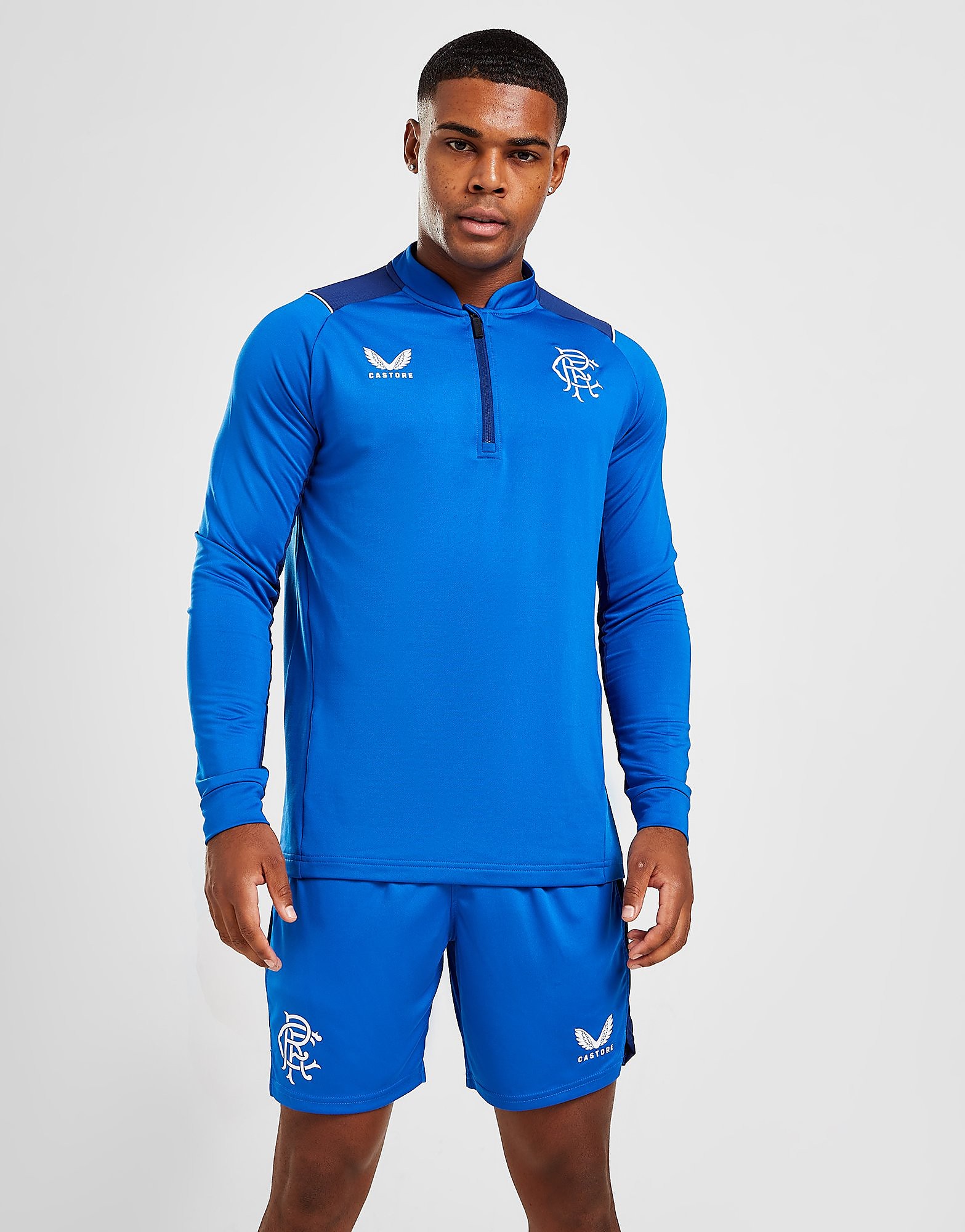 Castore Calções Rangers FC 2022/23 Training - Azul - Mens, Azul