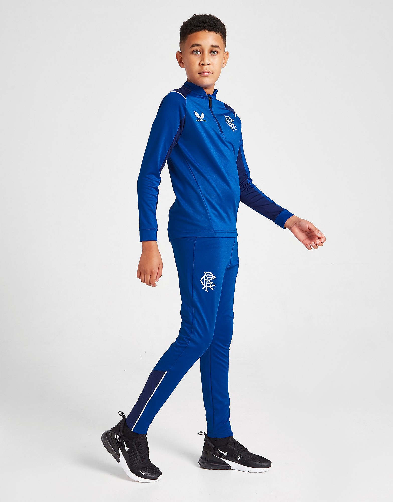 

Castore Rangers FC 2022/23 Training Track Pants Junior - Blue - Kids, Blue