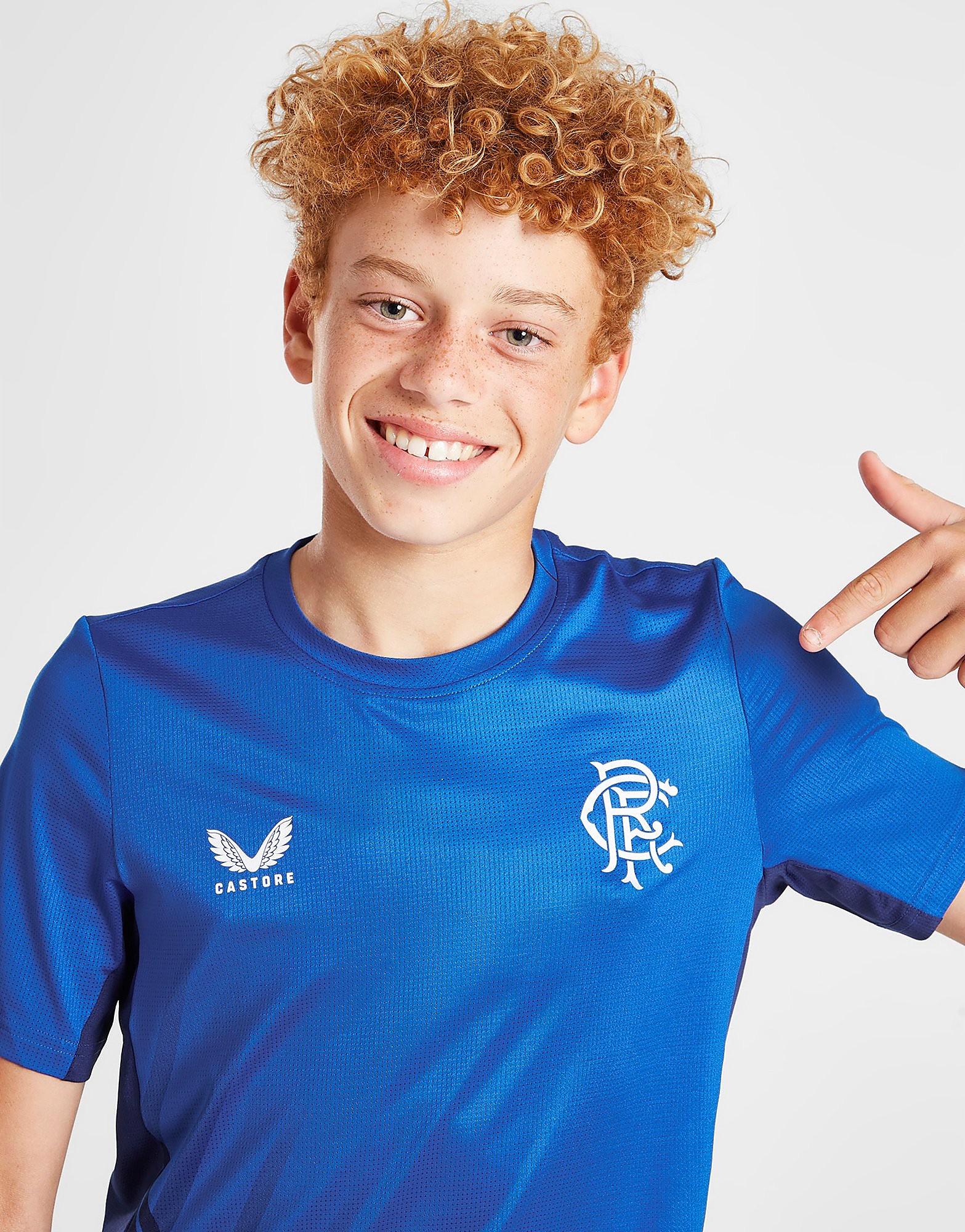 

Castore Rangers FC 2022/23 Training Top Junior - Blue - Kids, Blue