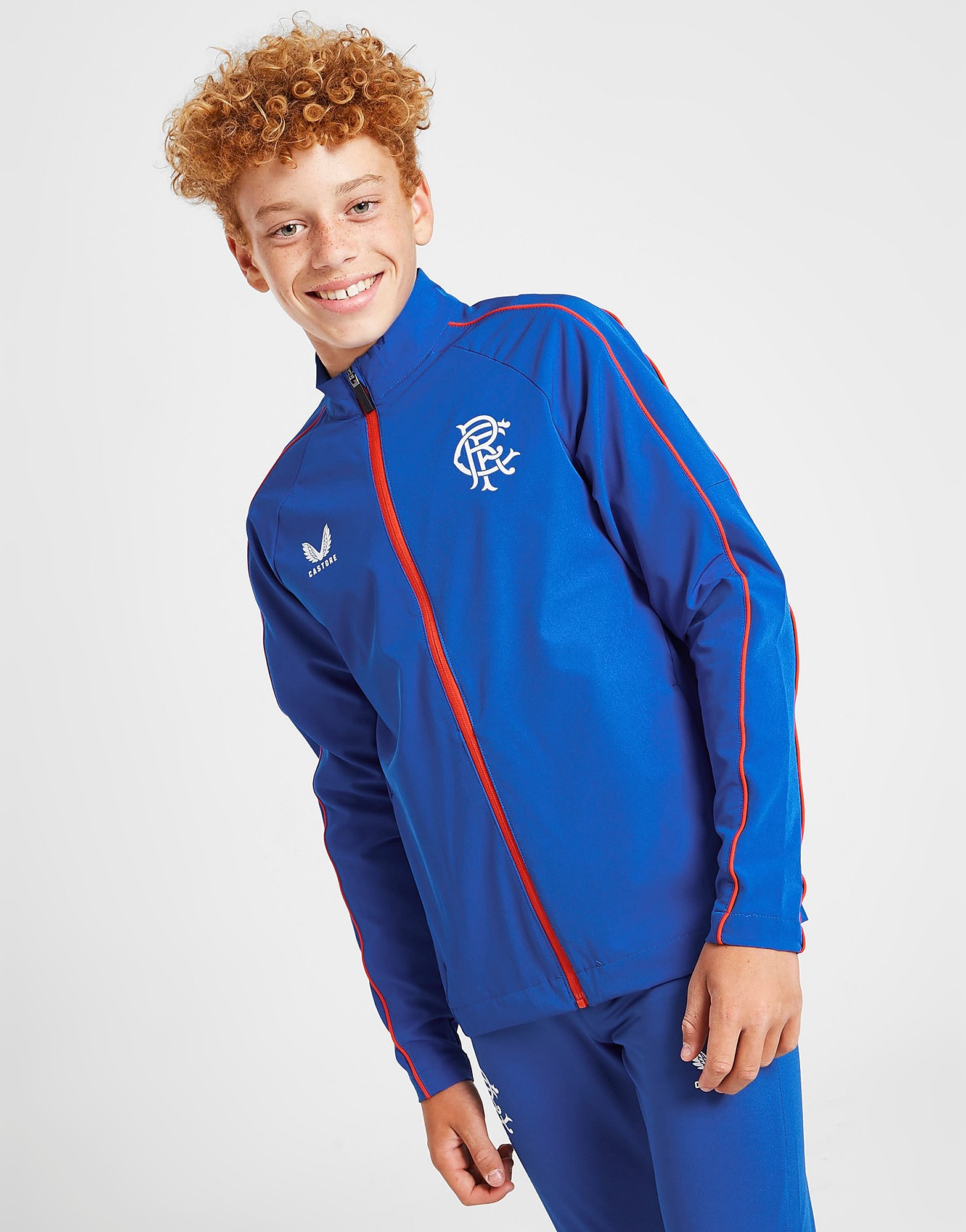 

Castore Rangers FC 2022/23 Anthem Jacket Junior - Blue - Kids, Blue