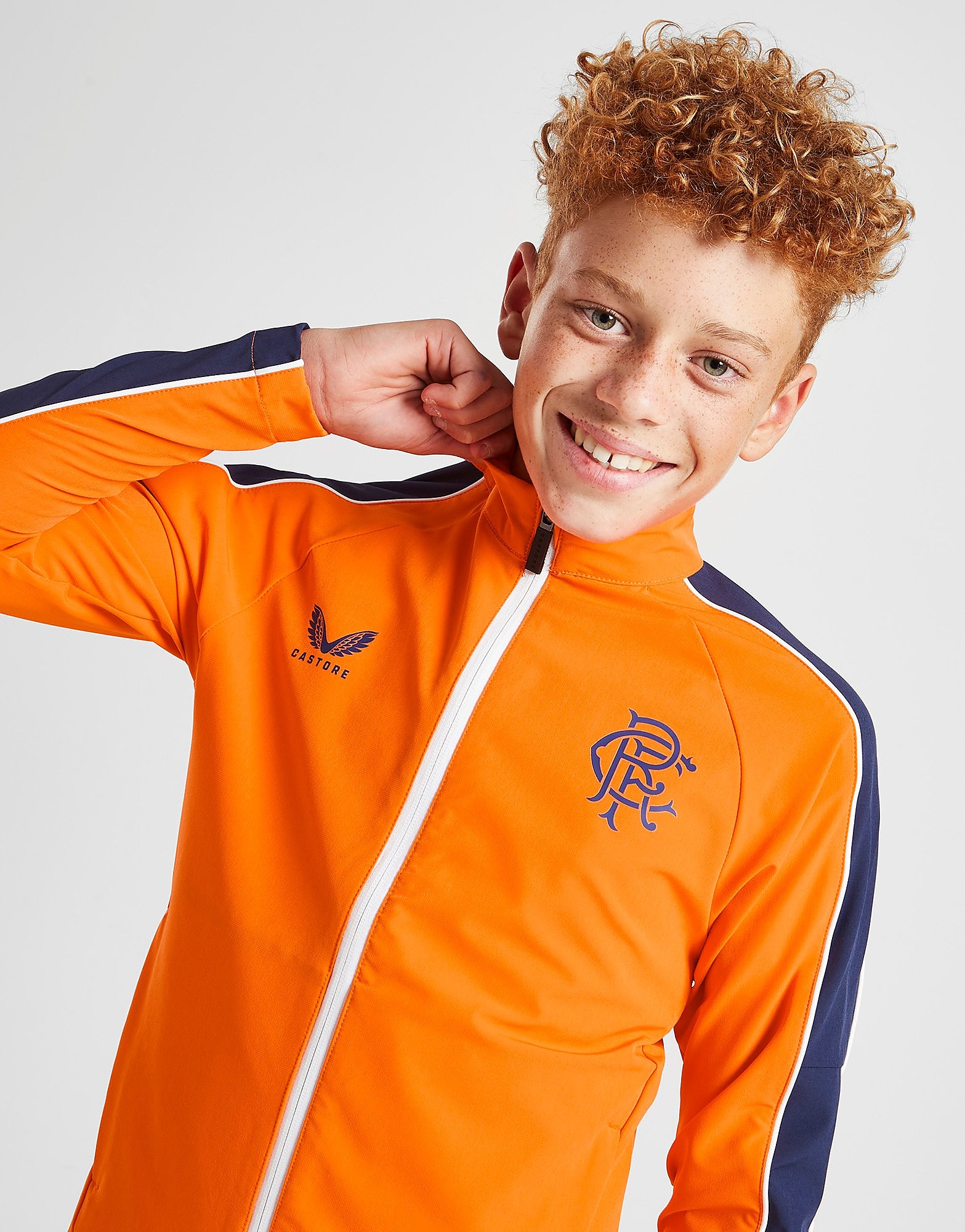 

Castore Rangers FC 2022/23 Anthem Jacket Junior - Orange - Kids, Orange