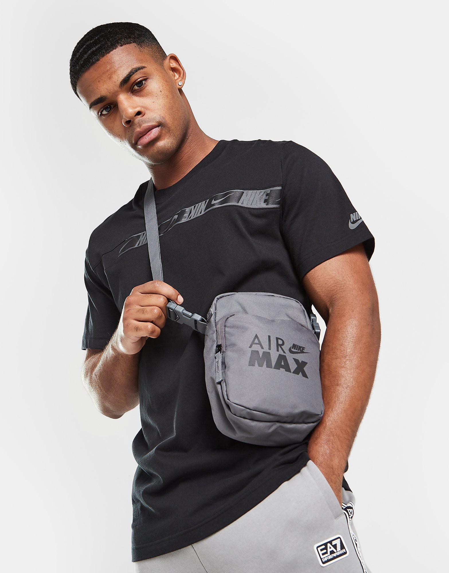 Nike Air Max 2.0 Bag - Dark Grey/Dark Grey/Black - Kids, Dark Grey/Dark Grey/Black