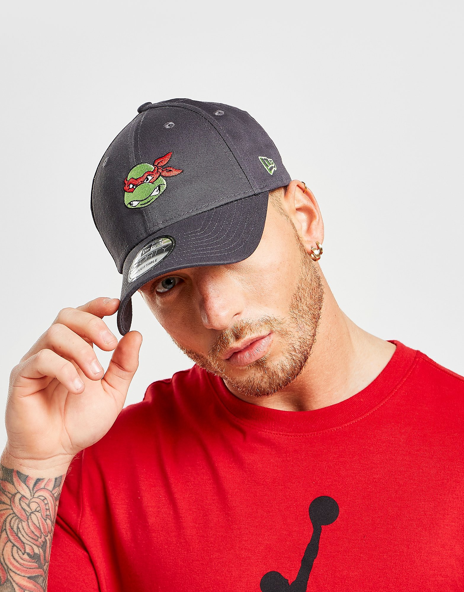 

New Era 9FORTY Teenage Mutant Ninja Turtles Cap - Grey - Mens, Grey