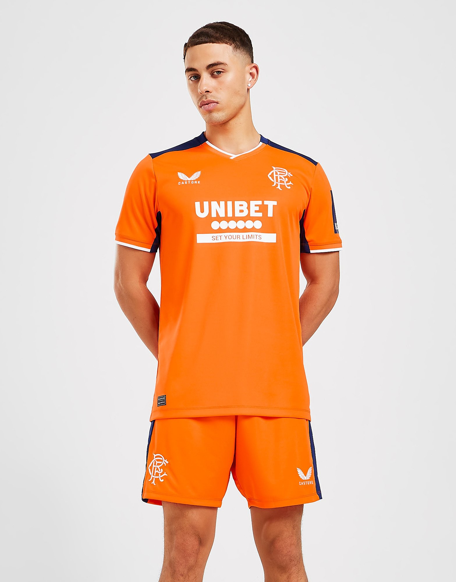 

Castore Rangers FC 2022/23 Third Shorts - Orange - Mens, Orange
