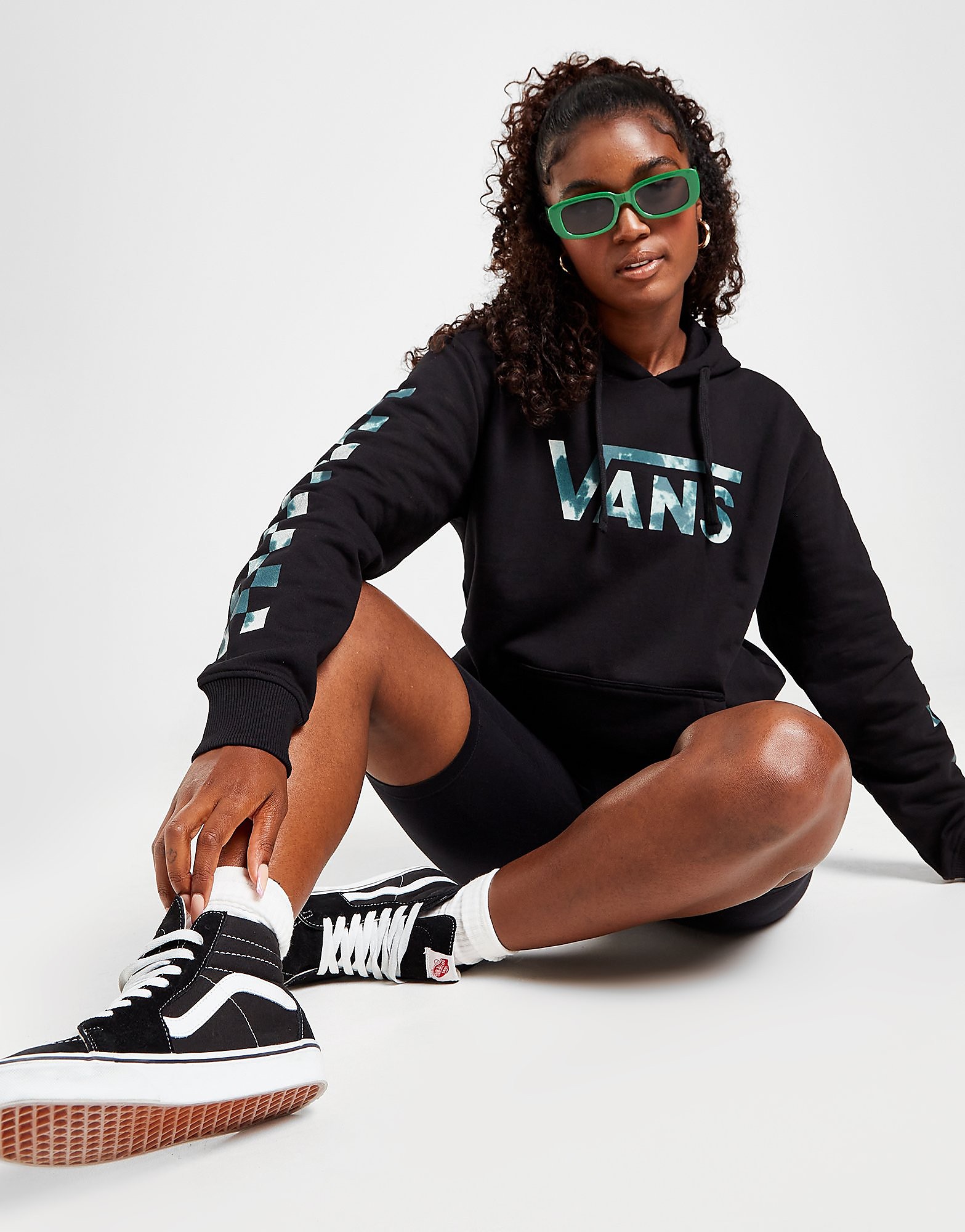 

Vans Infill Overhead Hoodie - Black - Womens, Black