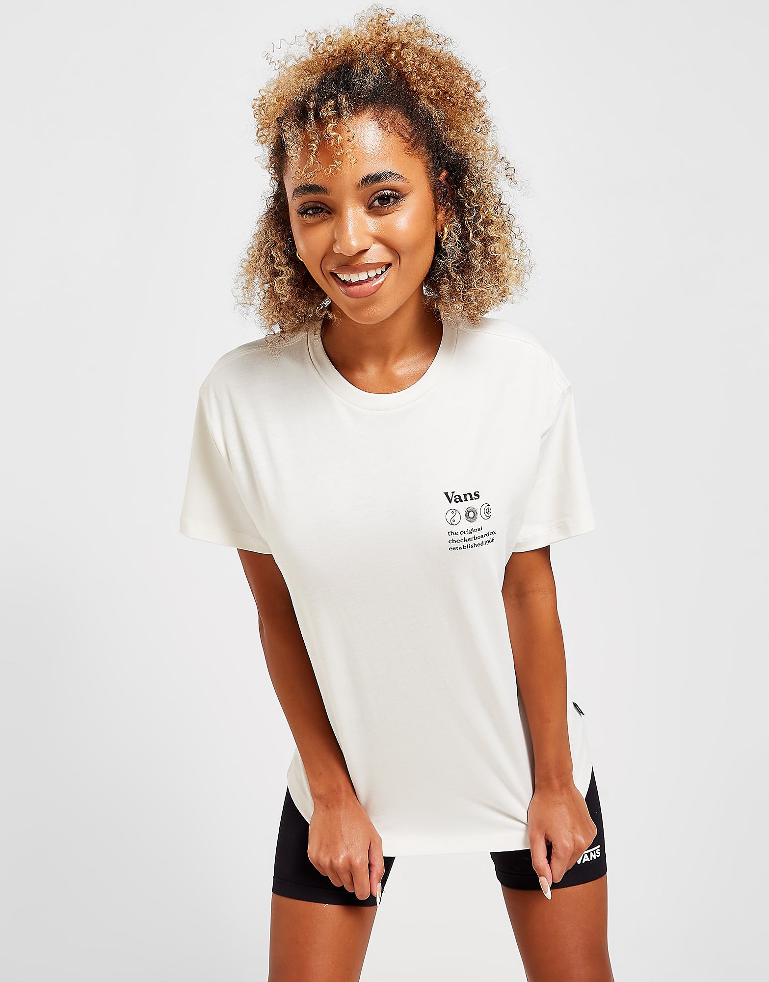 

Vans Nature Back Graphic T-Shirt - White - Womens, White