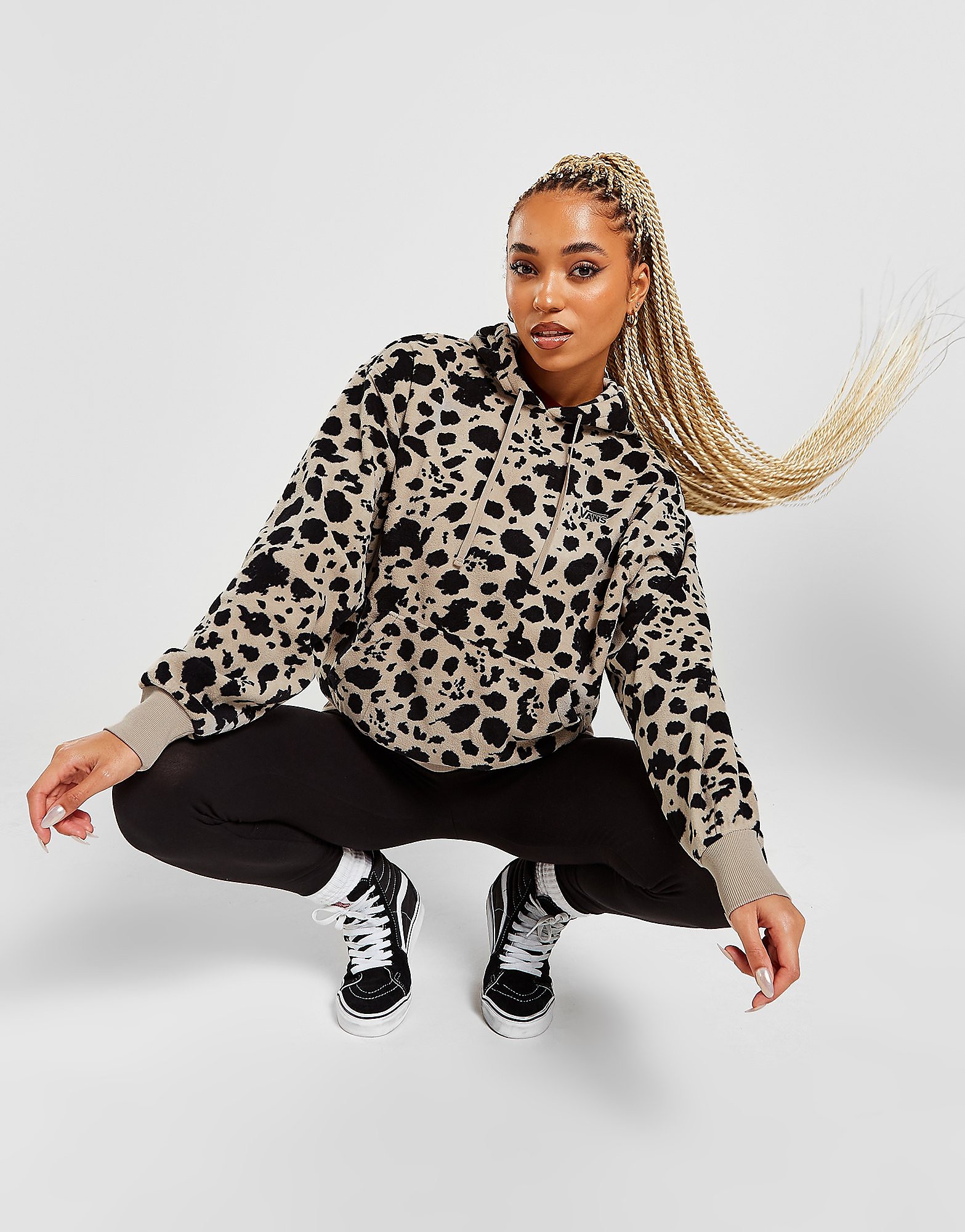 

Vans Leopard All Over Print Hoodie - Brown - Womens, Brown