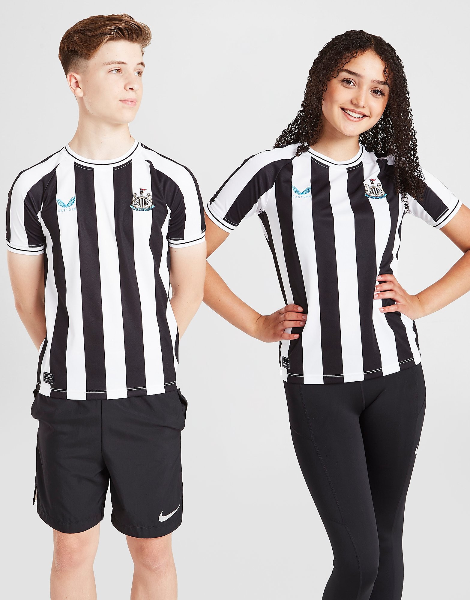 Castore Camisola Principal Newcastle United FC 2022/23 para Júnior - Preto - Kids, Preto