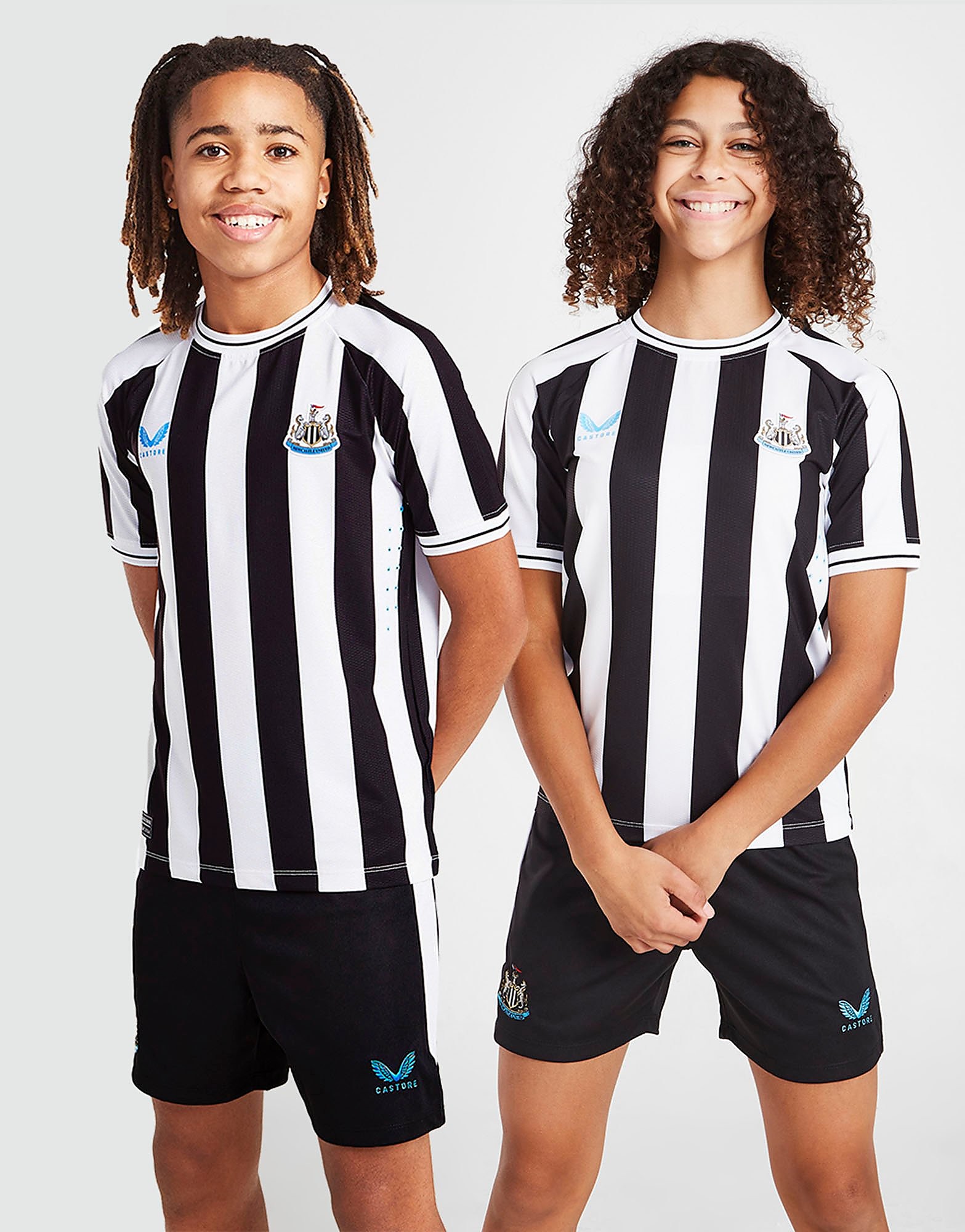 

Castore Newcastle United FC 22/23 Match Home Shirt Junior - Black - Kids, Black