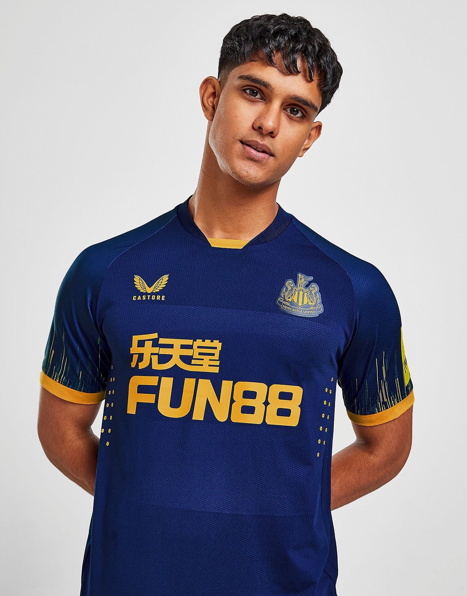 

Castore Newcastle United FC 2022/23 Match Away Shirt - Navy - Mens, Navy
