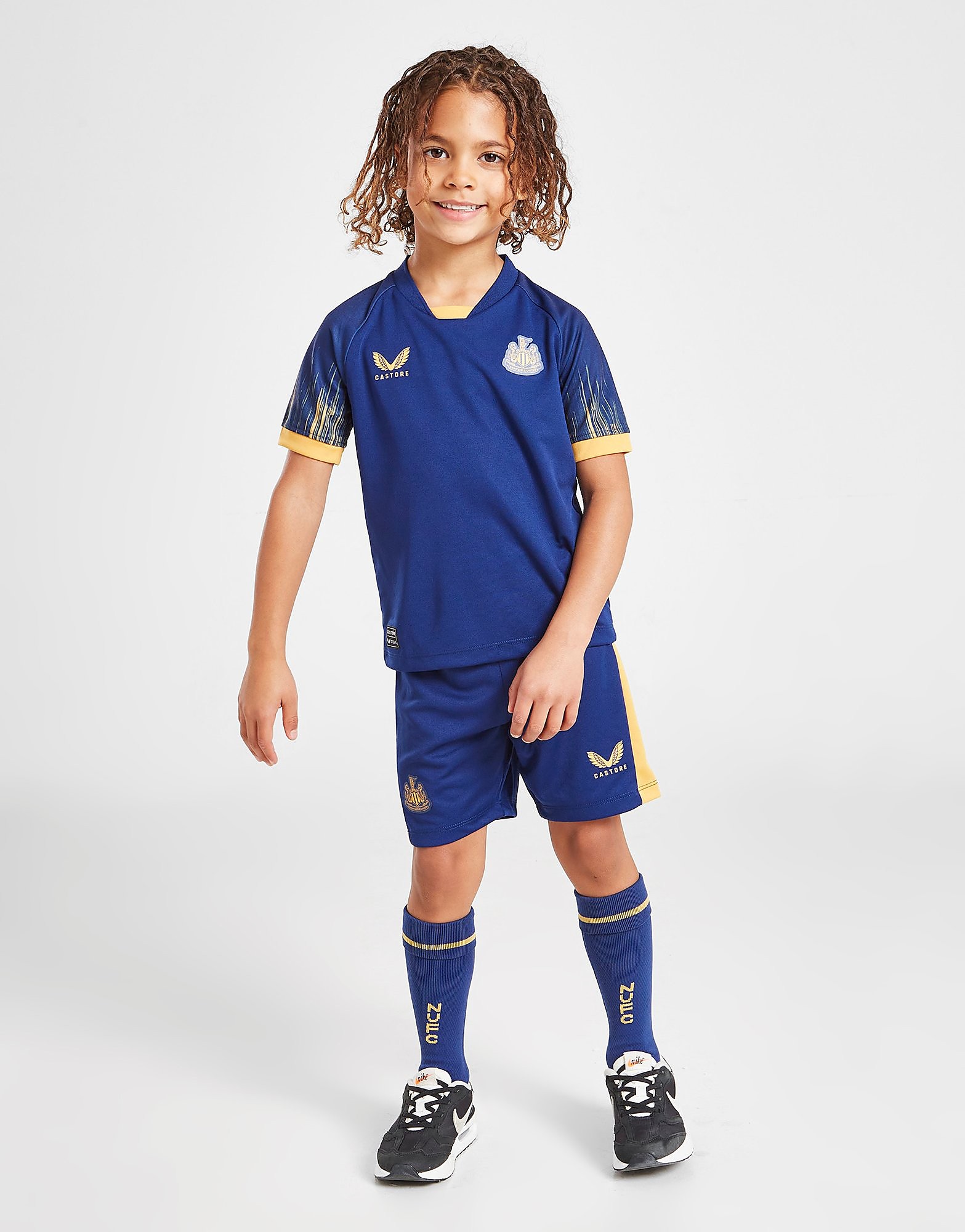 

Castore Newcastle United FC 2022/23 Away Kit Children - Blue - Kids, Blue