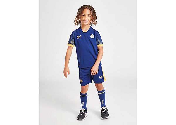 Castore Newcastle United FC 2022/23 Away Kit Children, Blue