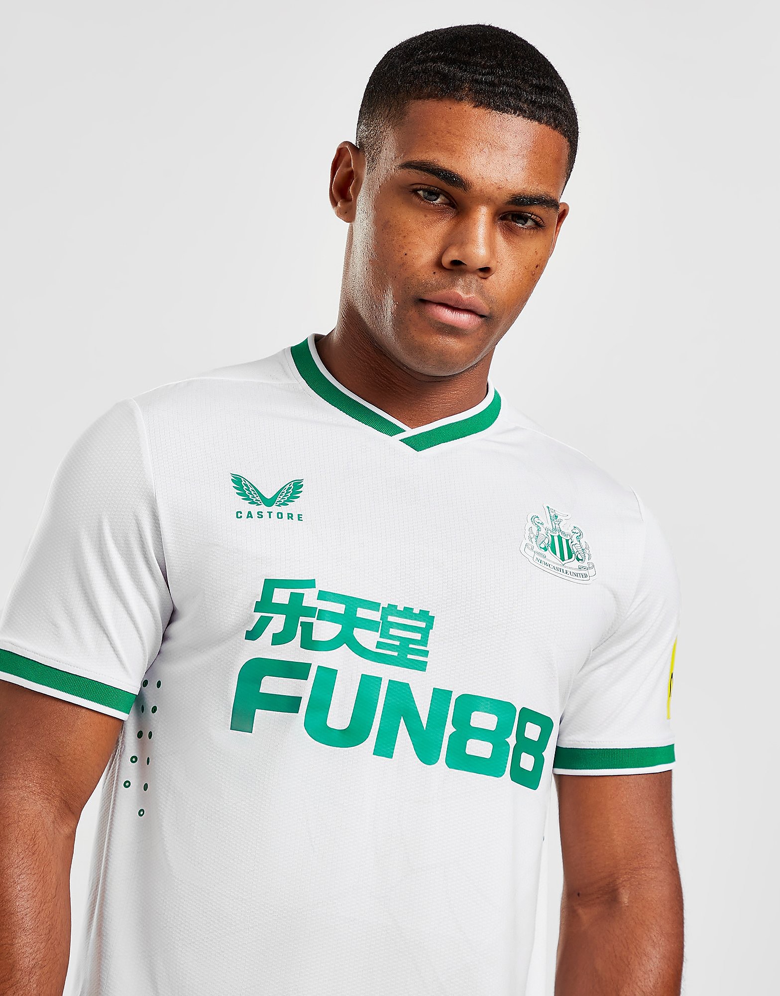 

Castore Newcastle United FC 2022/23 Match Third Shirt - White - Mens, White