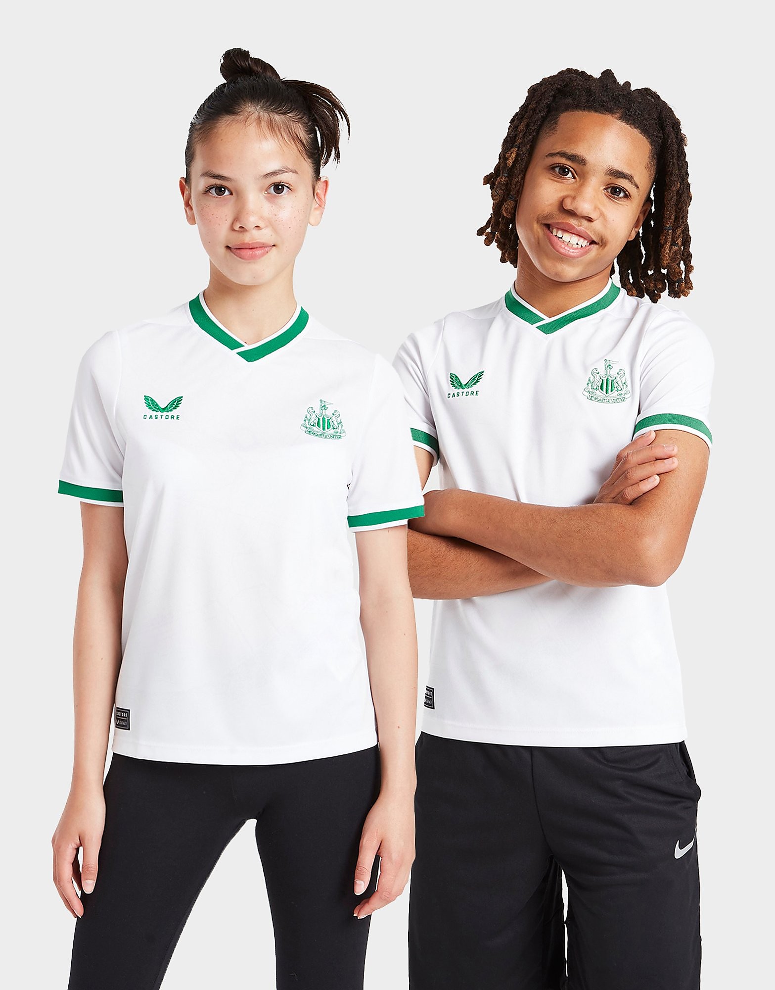 

Castore Newcastle United FC 2022/23 Third Shirt Junior - White - Kids, White