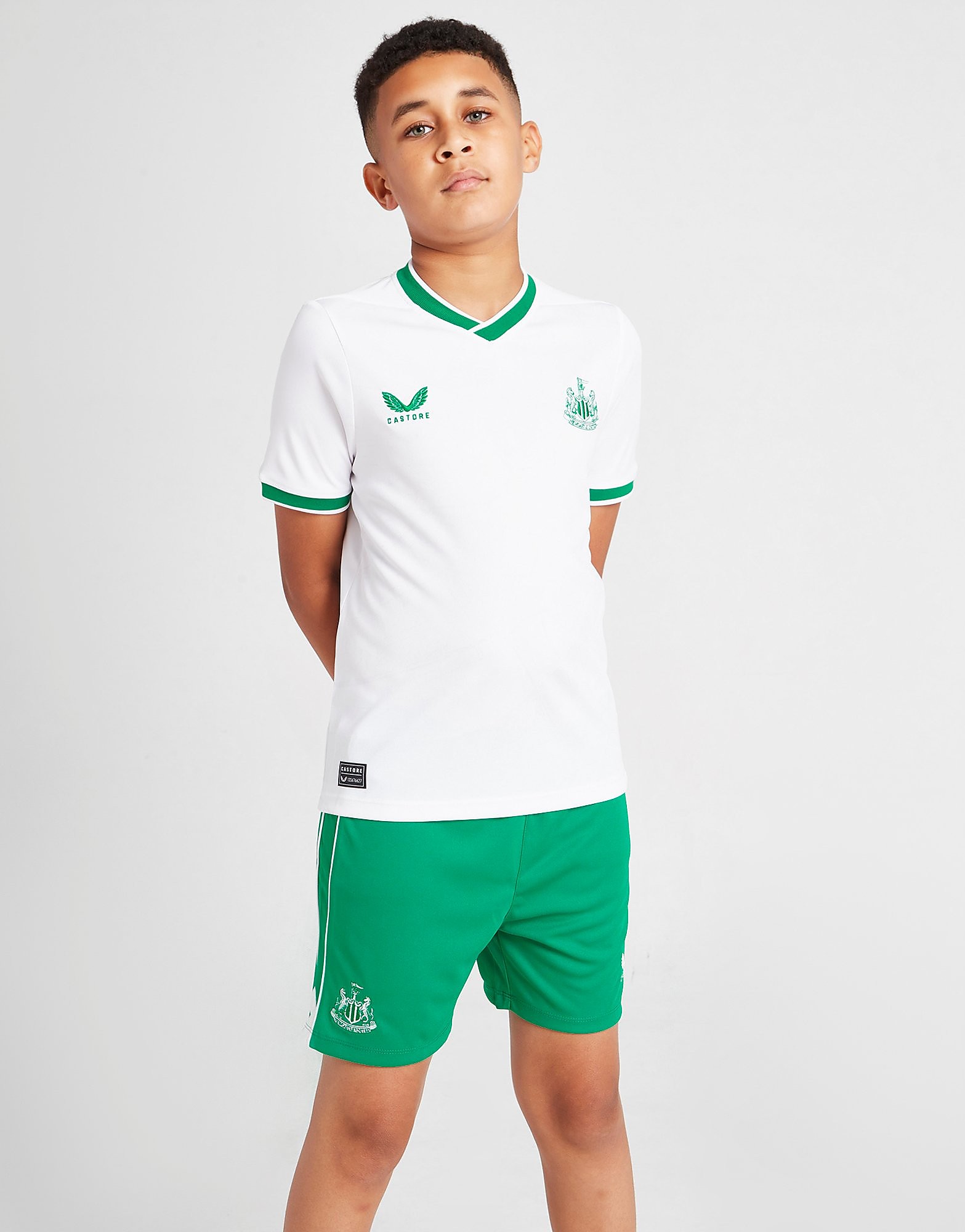 

Castore Newcastle United FC 2022/23 Third Shorts Junior - Green - Kids, Green