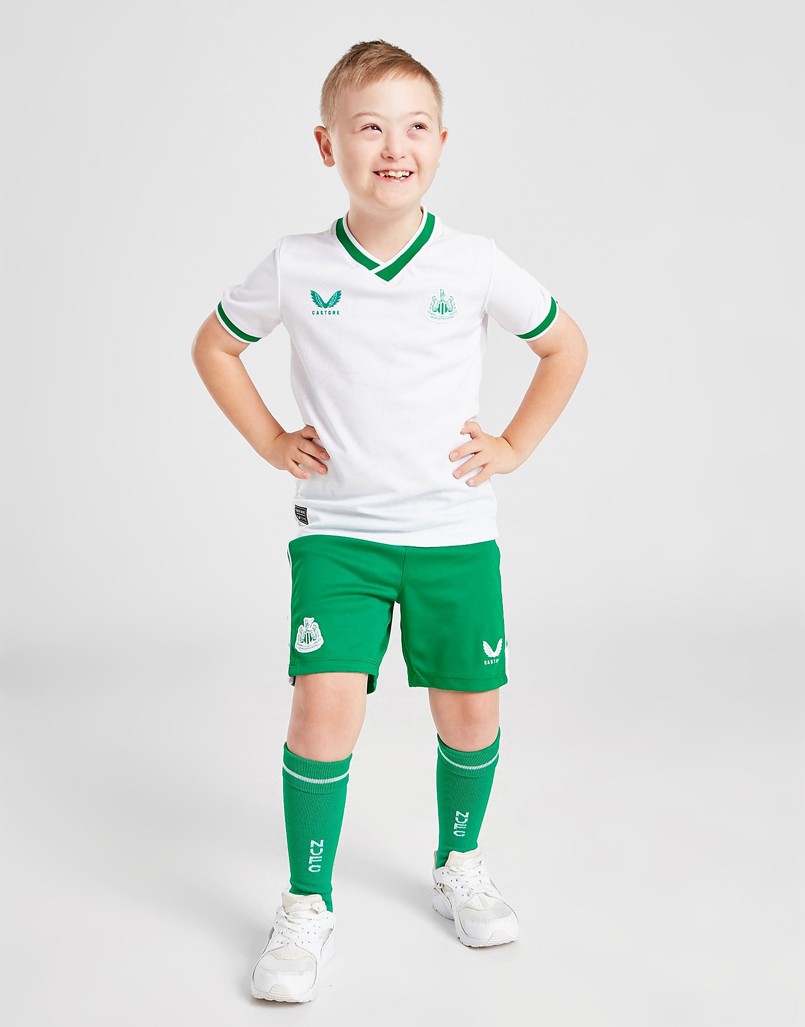 

Castore Newcastle United FC 2022/23 Third Kit Children - White - Kids, White