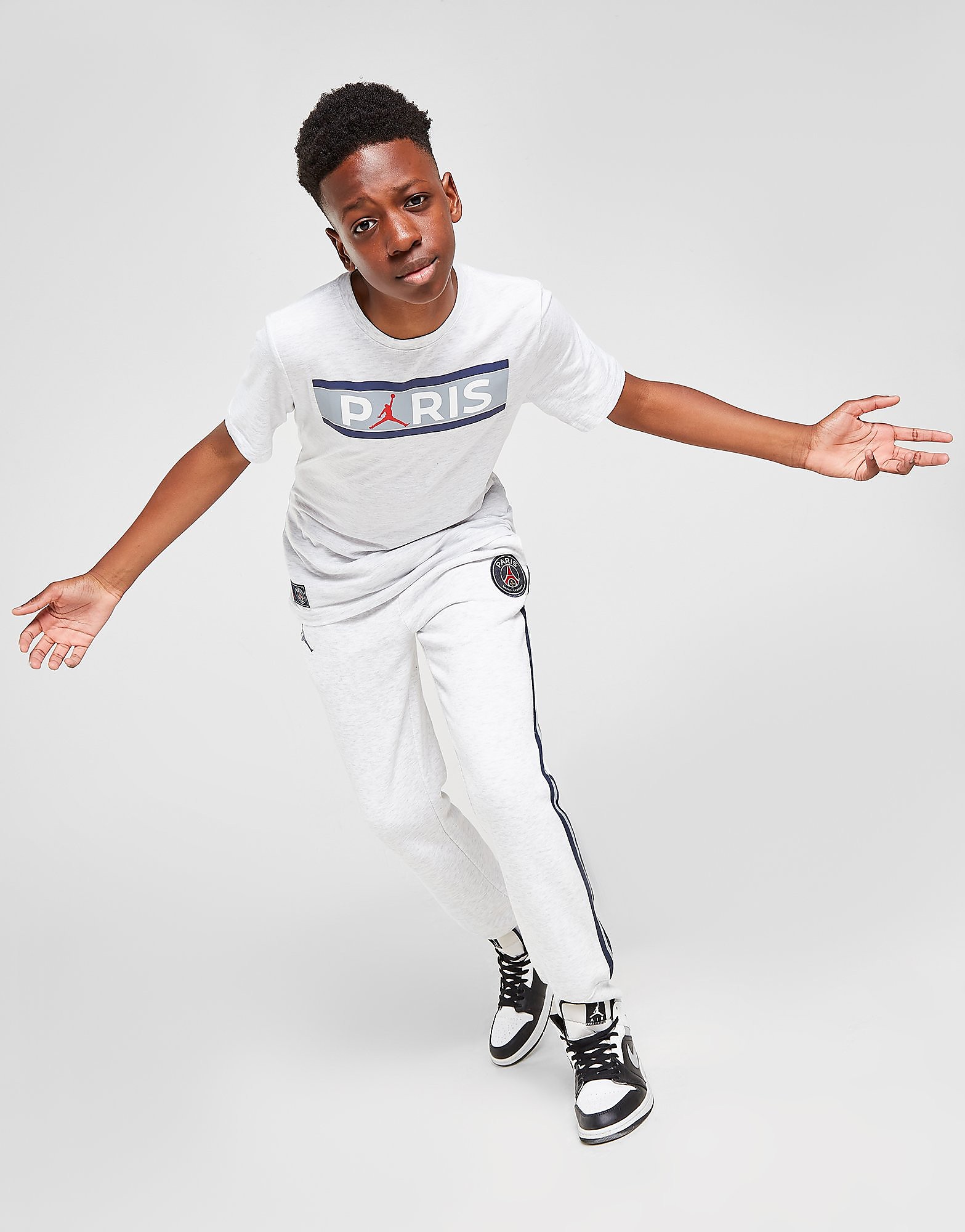 

Jordan Paris Saint Germain Joggers Junior - Grey - Kids, Grey