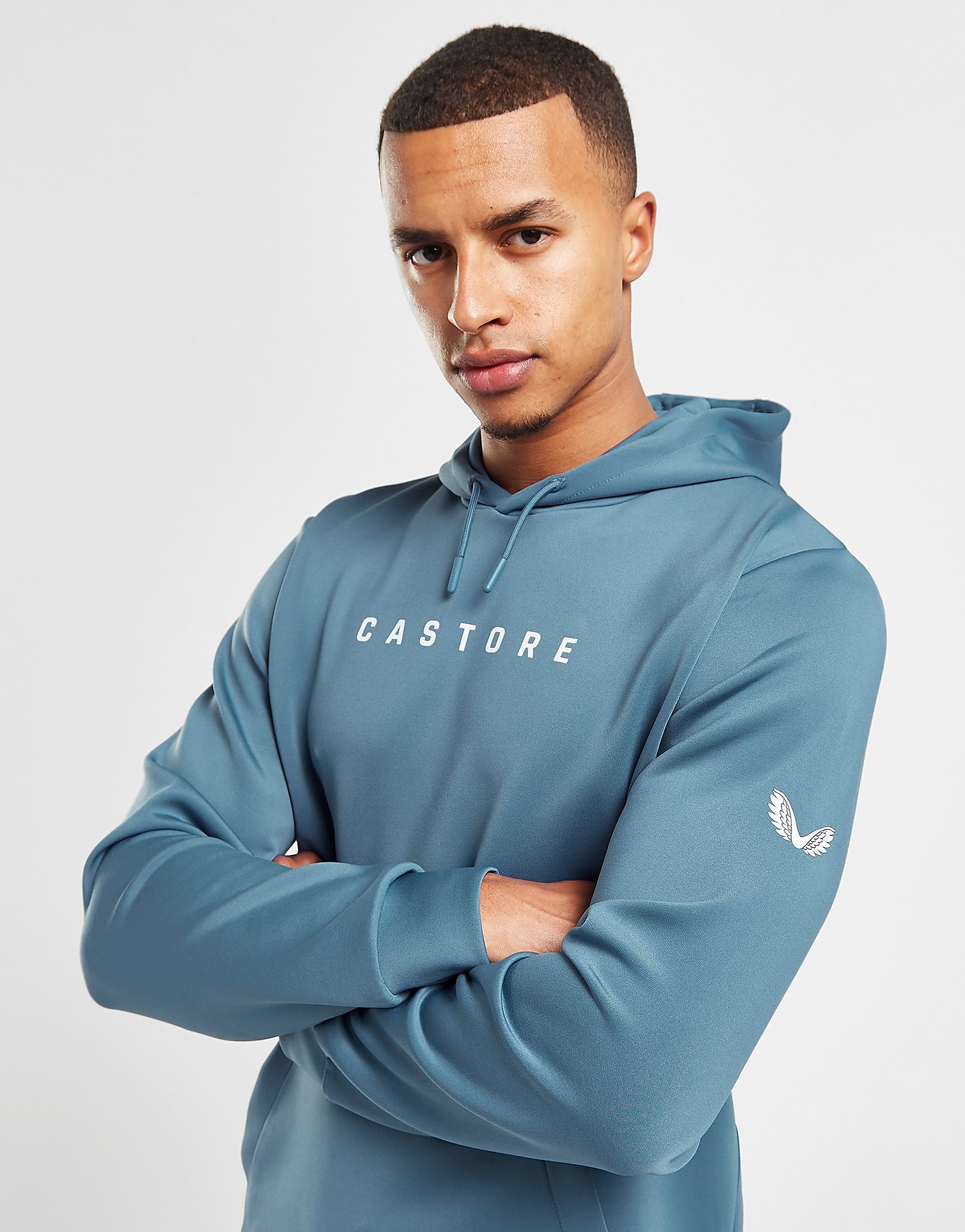 Castore Scuba Overhead Hoodie - Grey - Mens, Grey