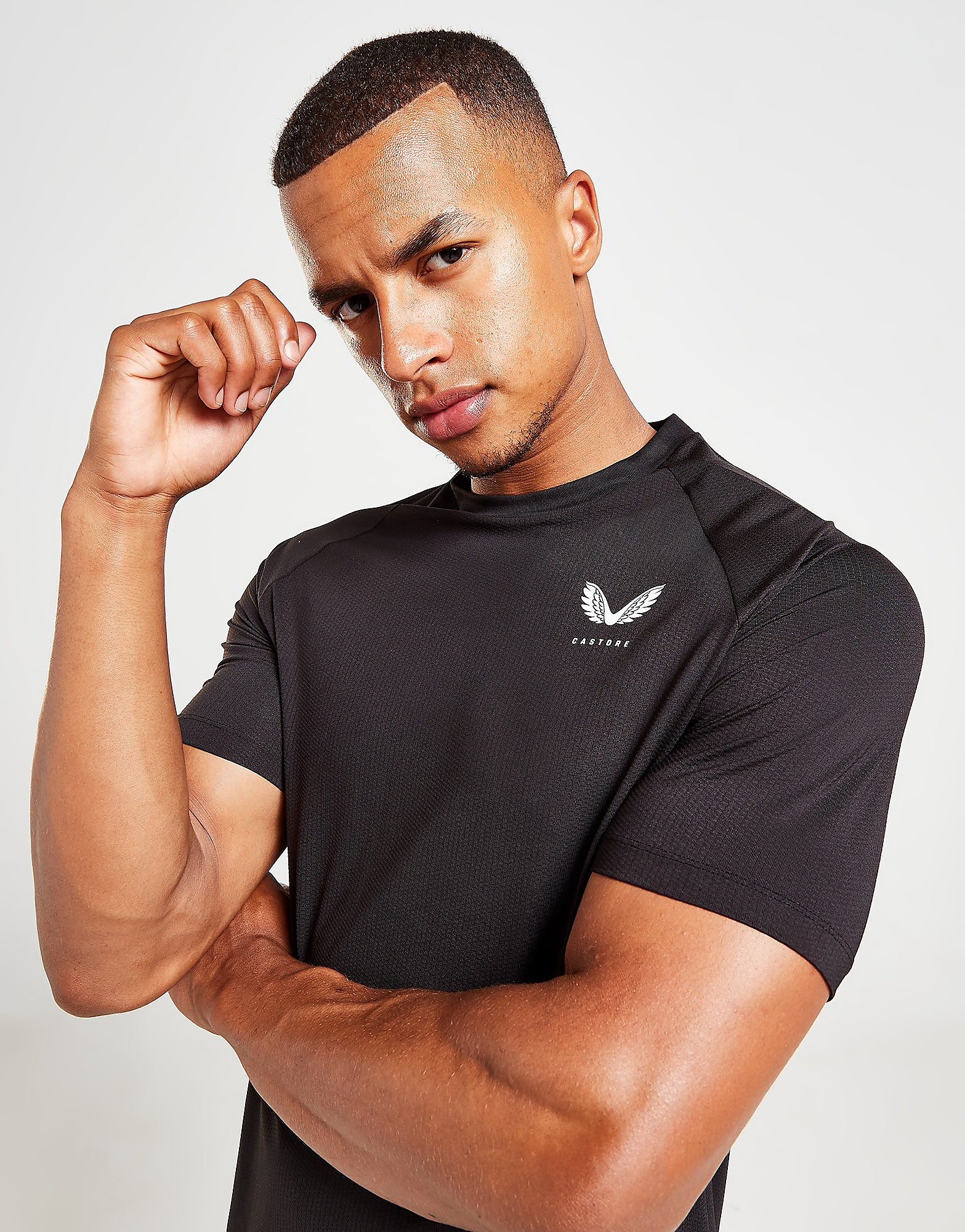 

Castore Protek T-Shirt - Black - Mens, Black