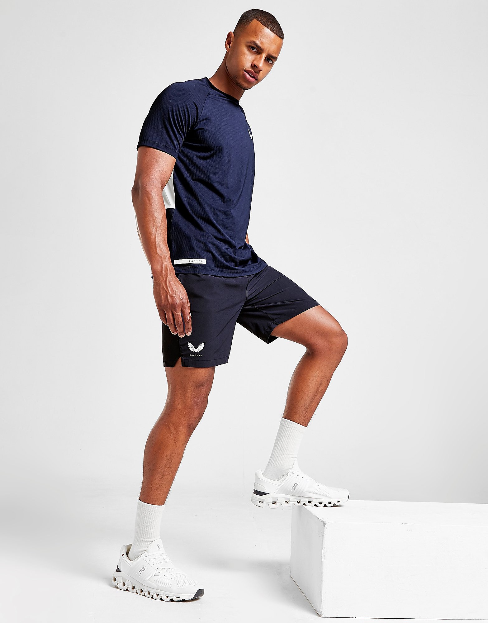 

Castore Protek 7" Woven Shorts - Blue - Mens, Blue