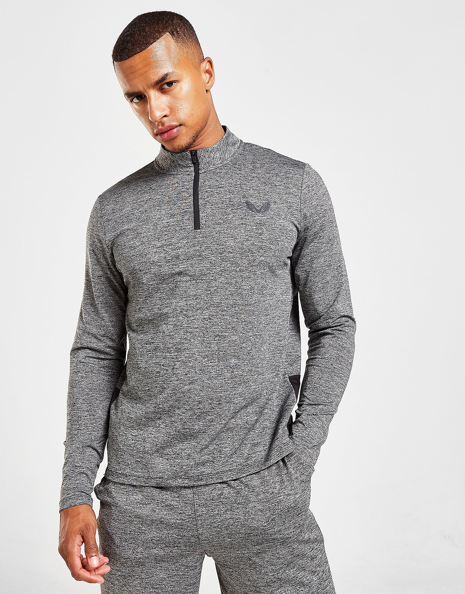 

Castore Performance 1/4 Zip Top - Grey - Mens, Grey