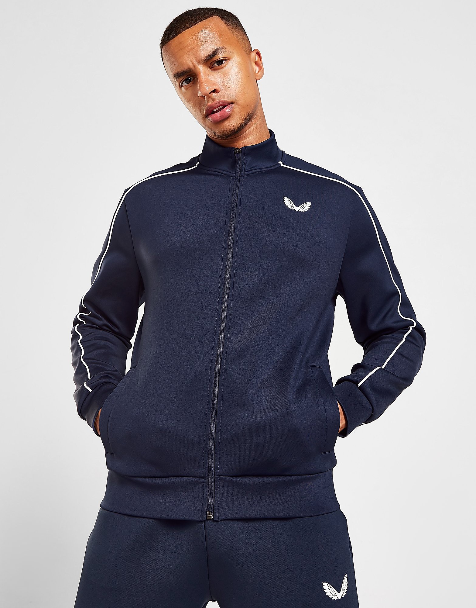 

Castore Cobalt Track Top - Blue - Mens, Blue