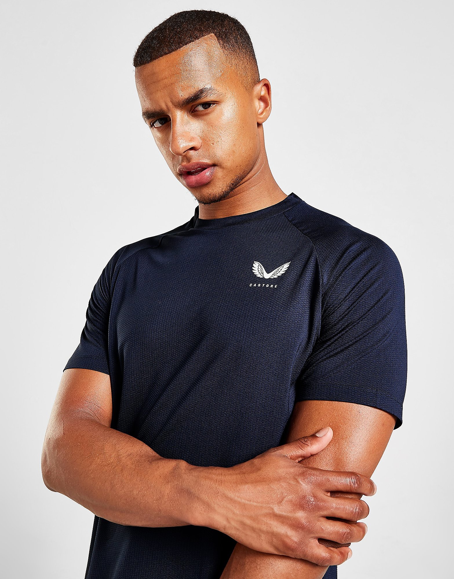 

Castore Protek T-Shirt - Blue - Mens, Blue