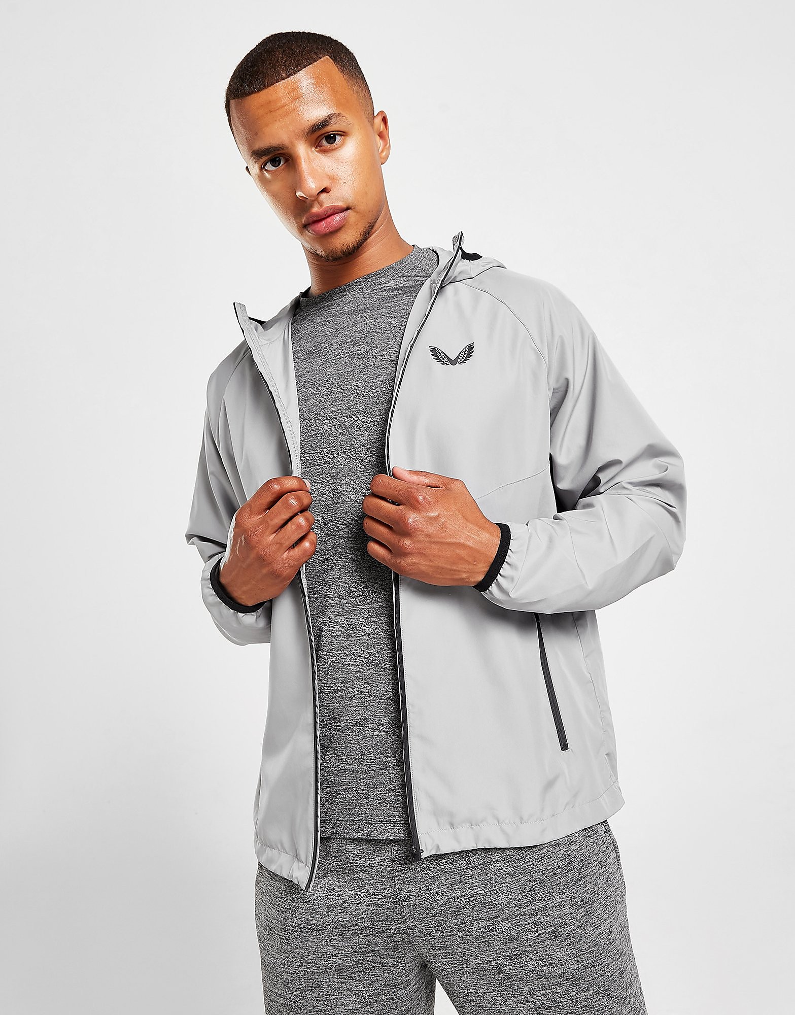 

Castore Lightweight Jacket - Grey - Mens, Grey