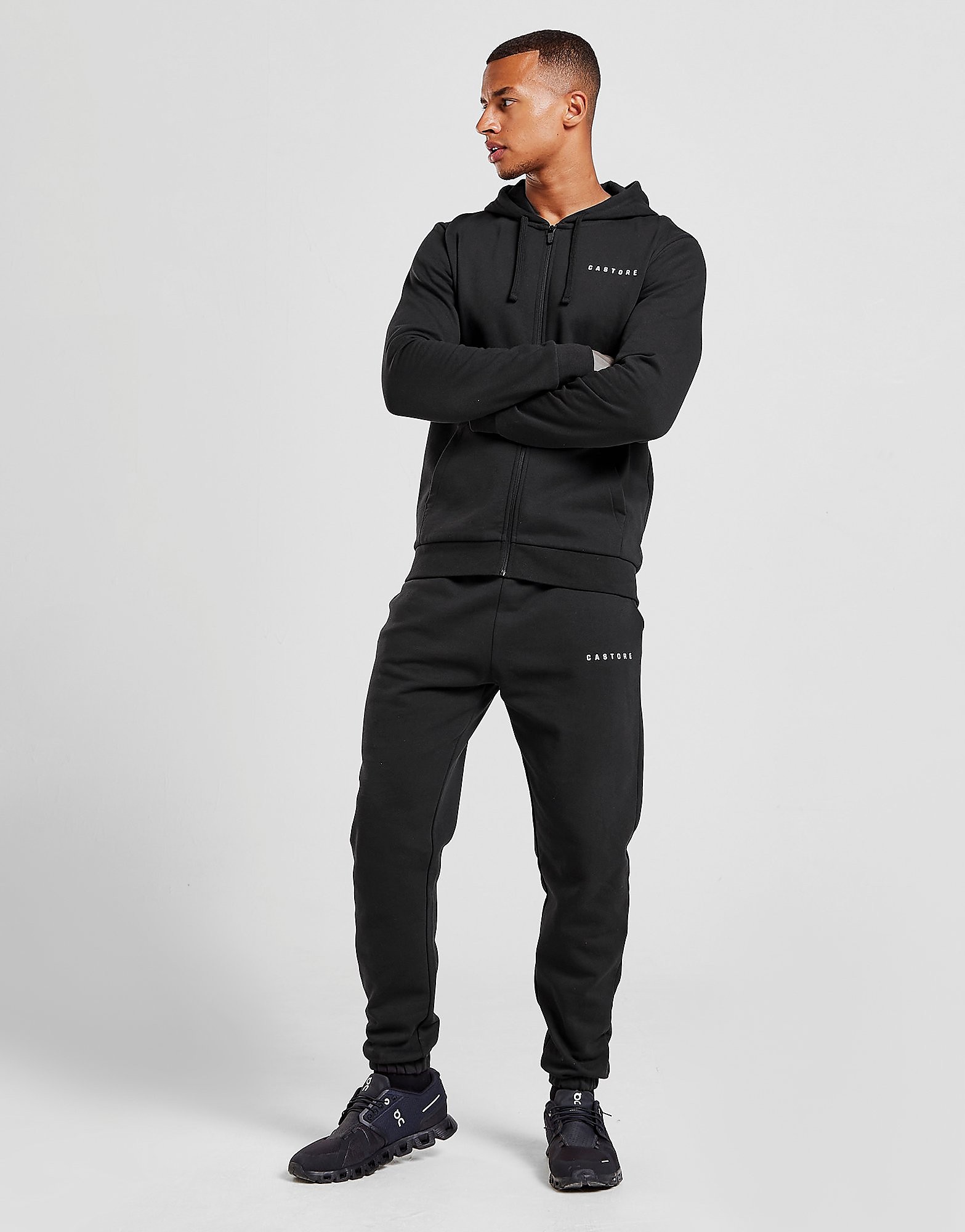 

Castore Linear Fleece Joggers - Black - Mens, Black