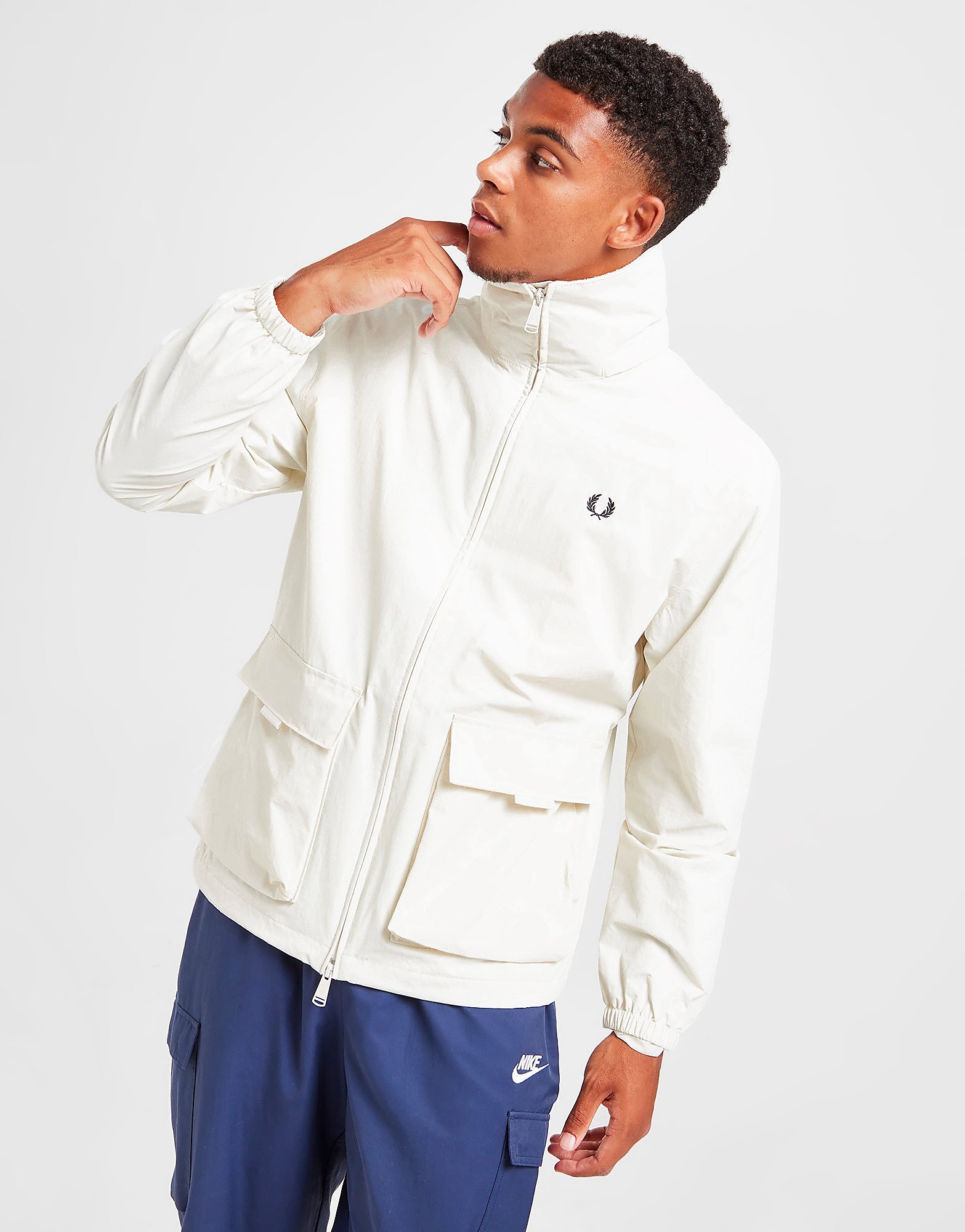 

Fred Perry Sailing Jacket - White - Mens, White