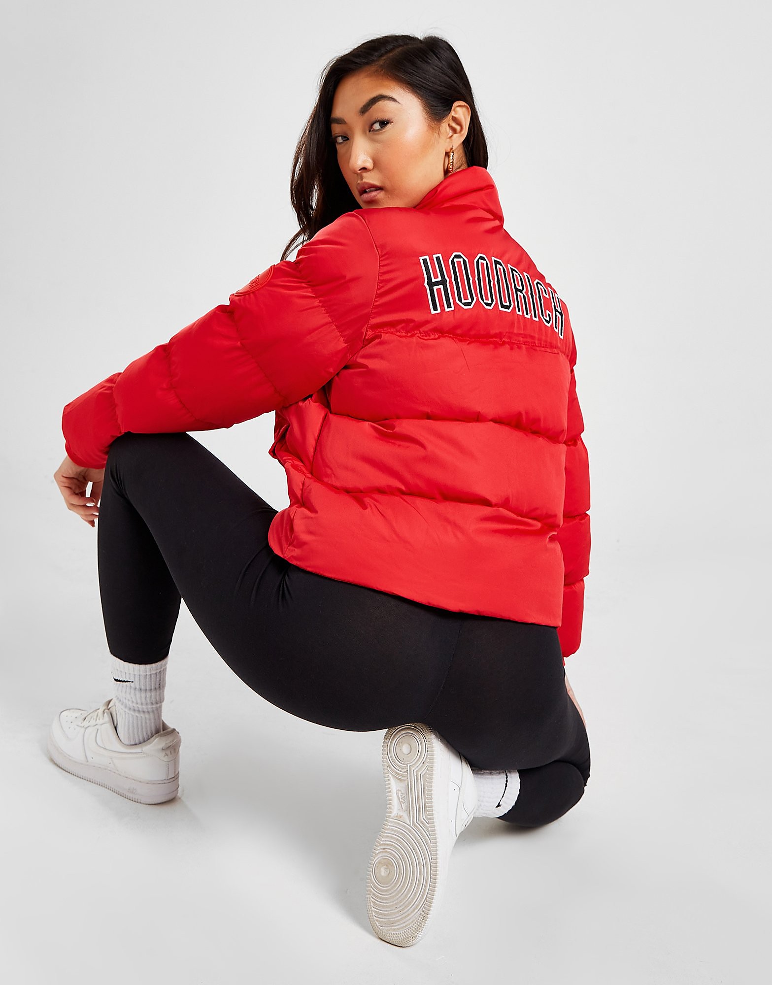 

Hoodrich Short Puffer Jacket - Red - Womens, Red
