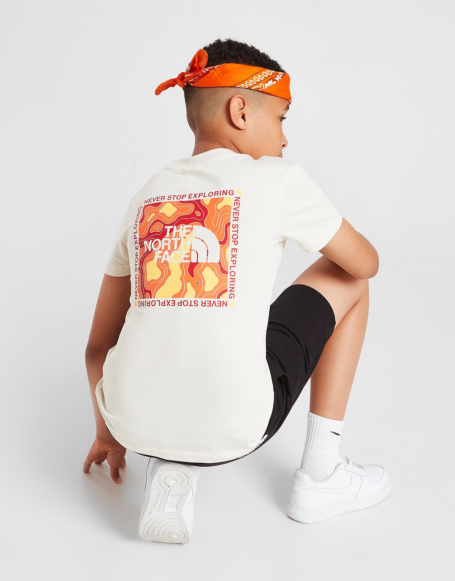 

The North Face Box Camo T-Shirt Junior - Only at JD - White - Kids, White