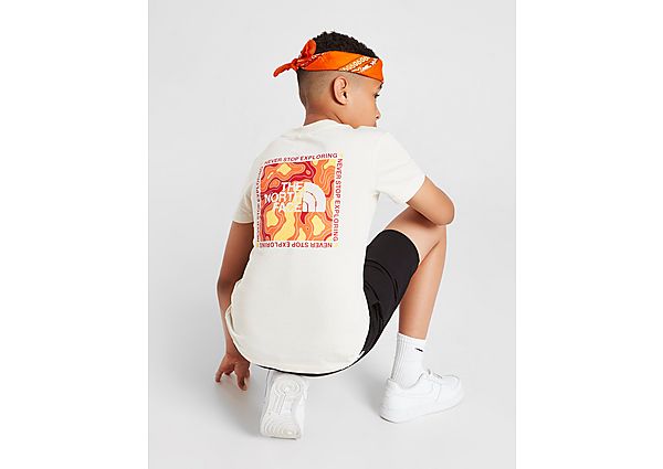 The North Face Box Camo T-Shirt Junior - Only at JD - White - Kids, White
