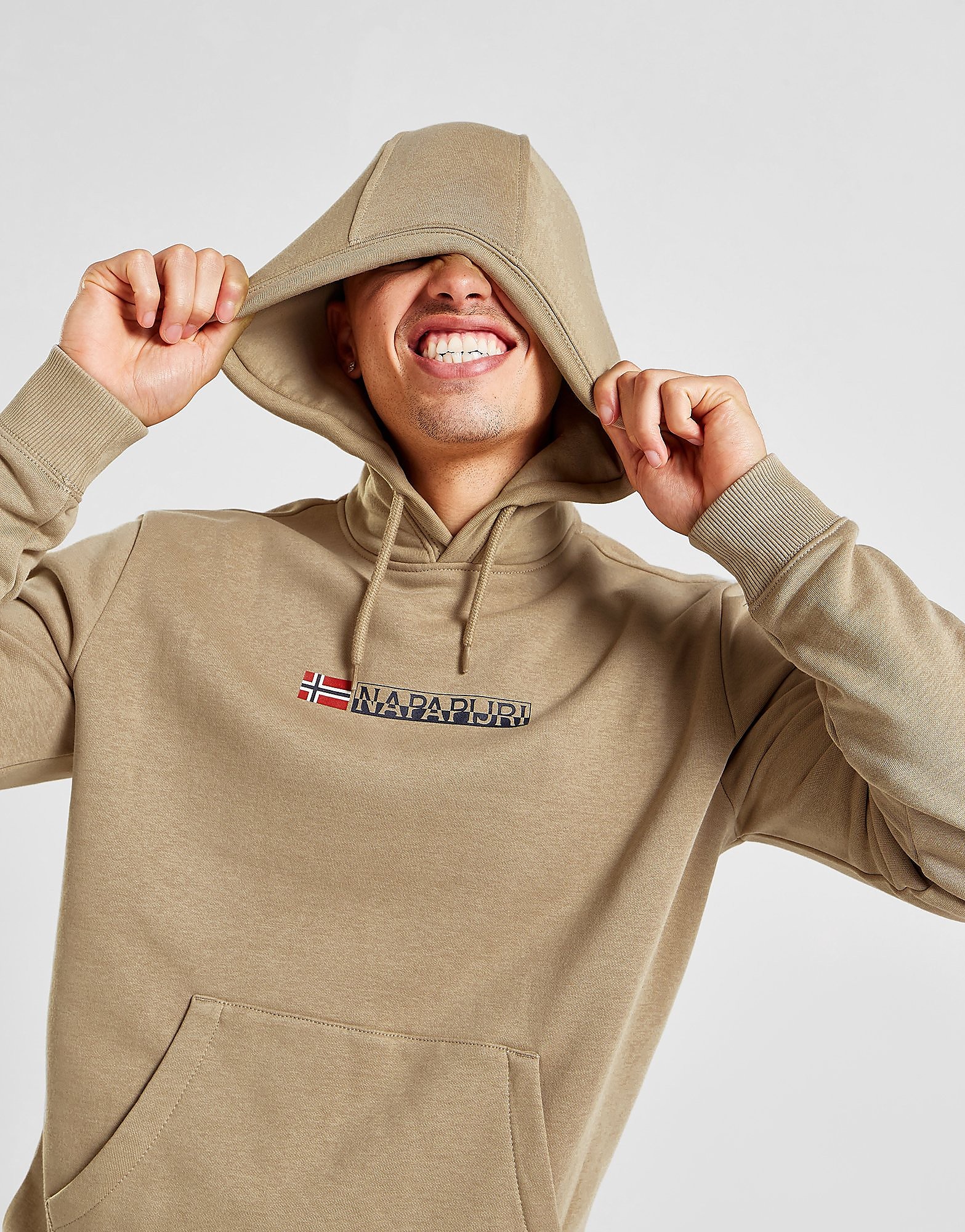 

Napapijri Bory Overhead Hoodie - Only at JD - Brown - Mens, Brown