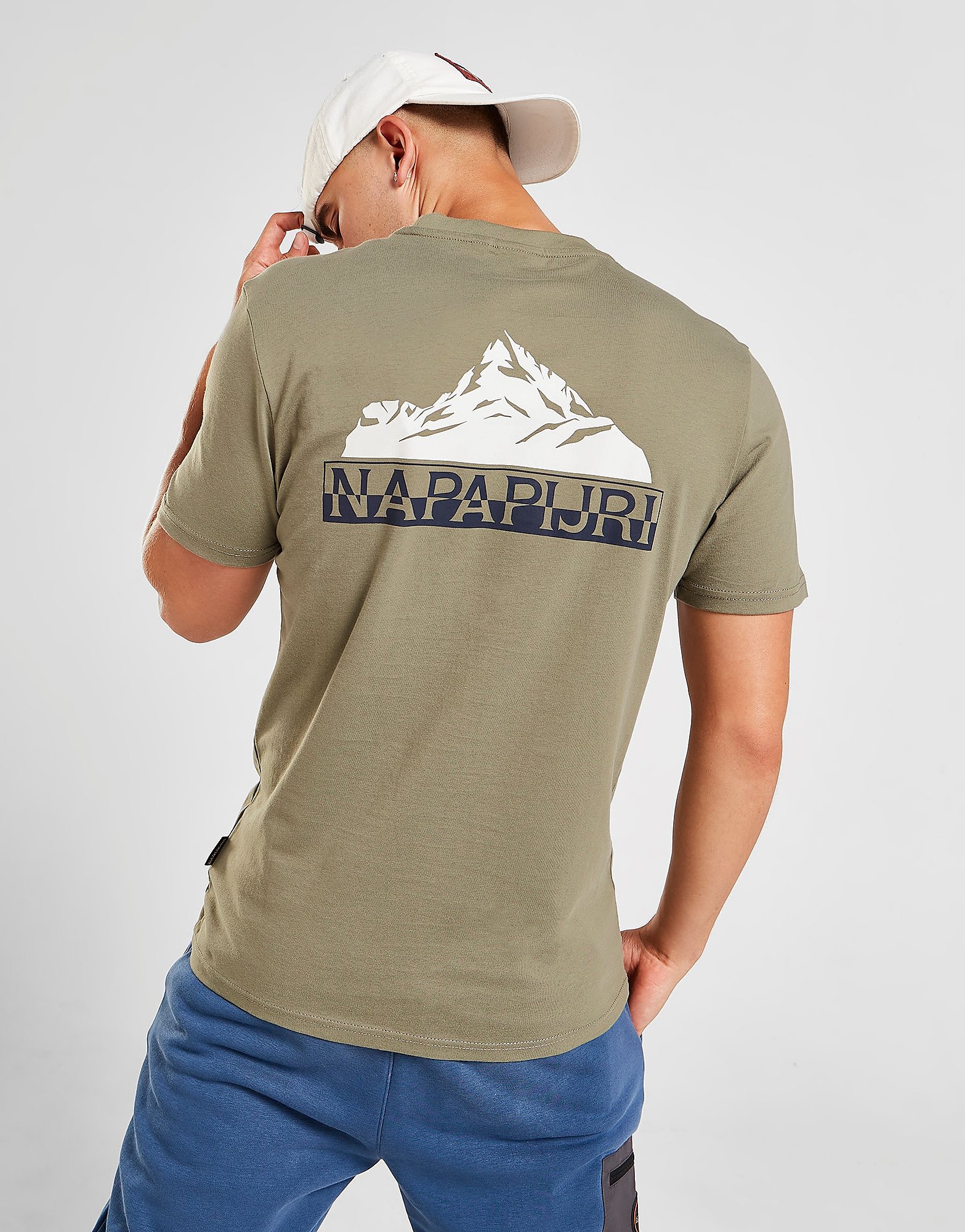 

Napapijri Sondi Back Mountain T-Shirt - Only at JD - Green - Mens, Green