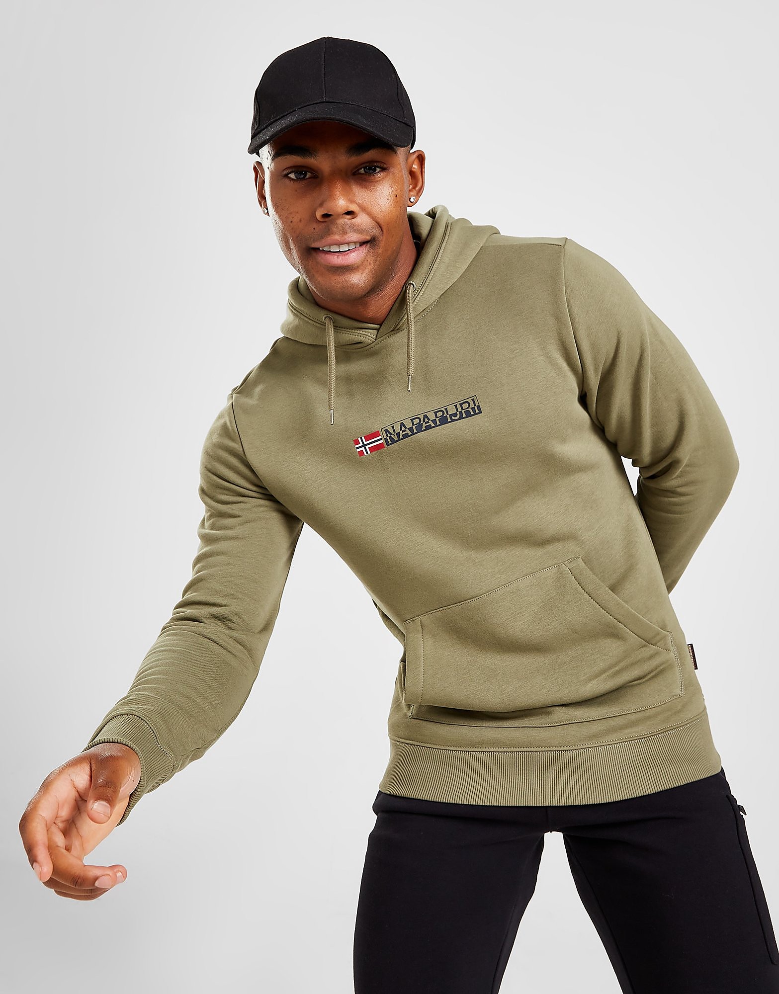 

Napapijri Bory Overhead Hoodie - Only at JD - Green - Mens, Green