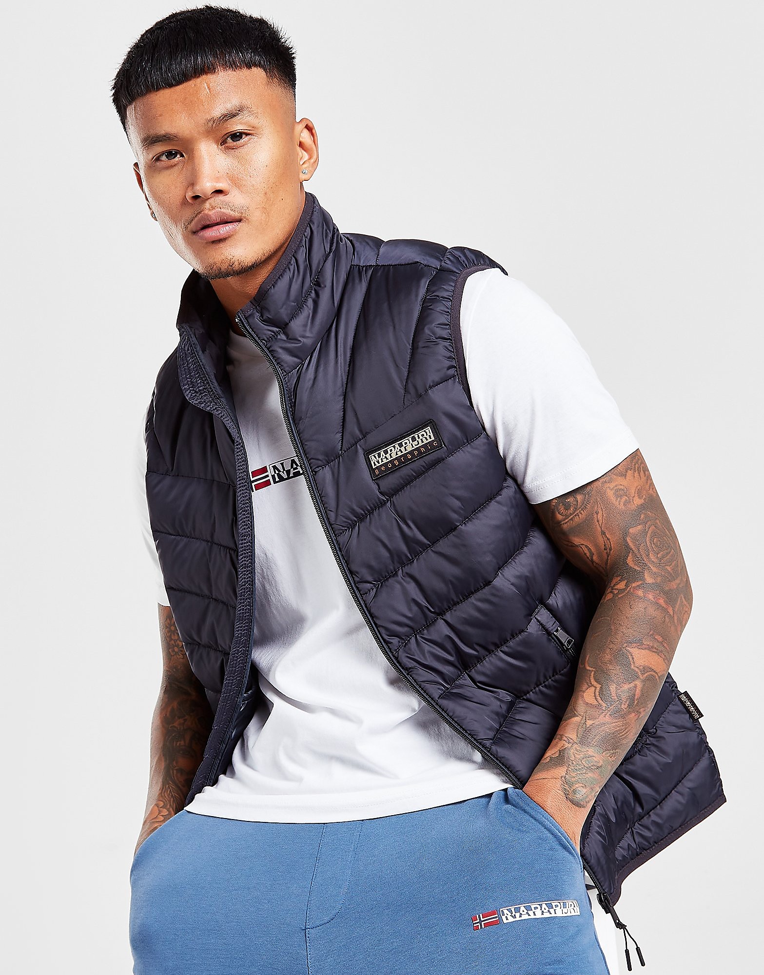 

Napapijri Aerons Padded Gilet - Black - Mens, Black