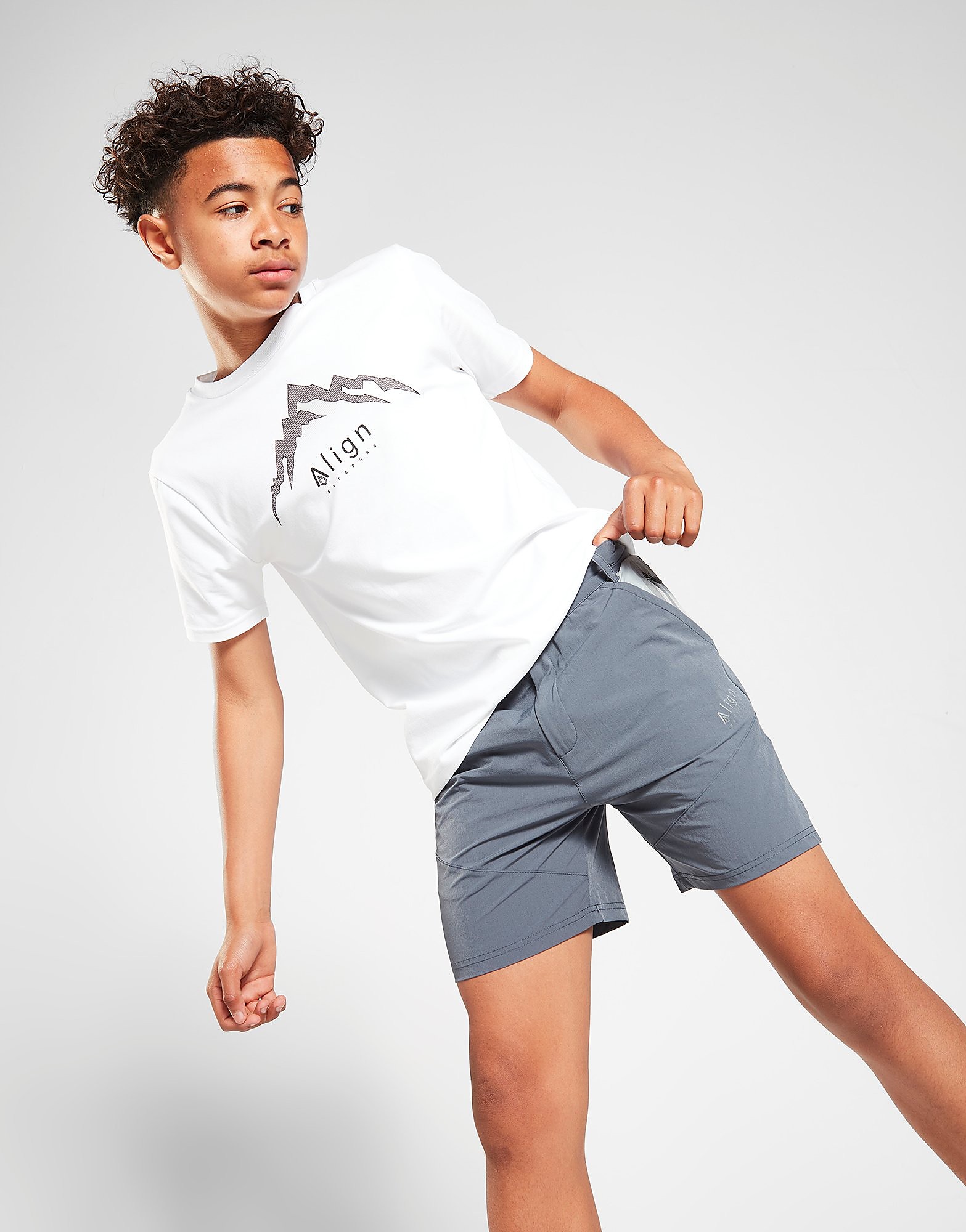 

Align Accent Shorts Junior - Grey - Kids, Grey