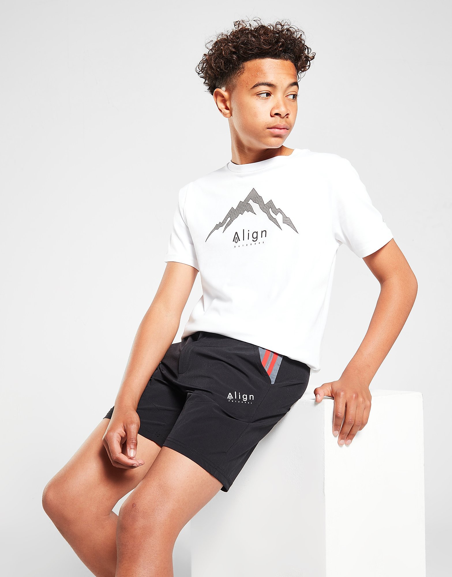 

Align Accent Shorts Junior - Black - Kids, Black